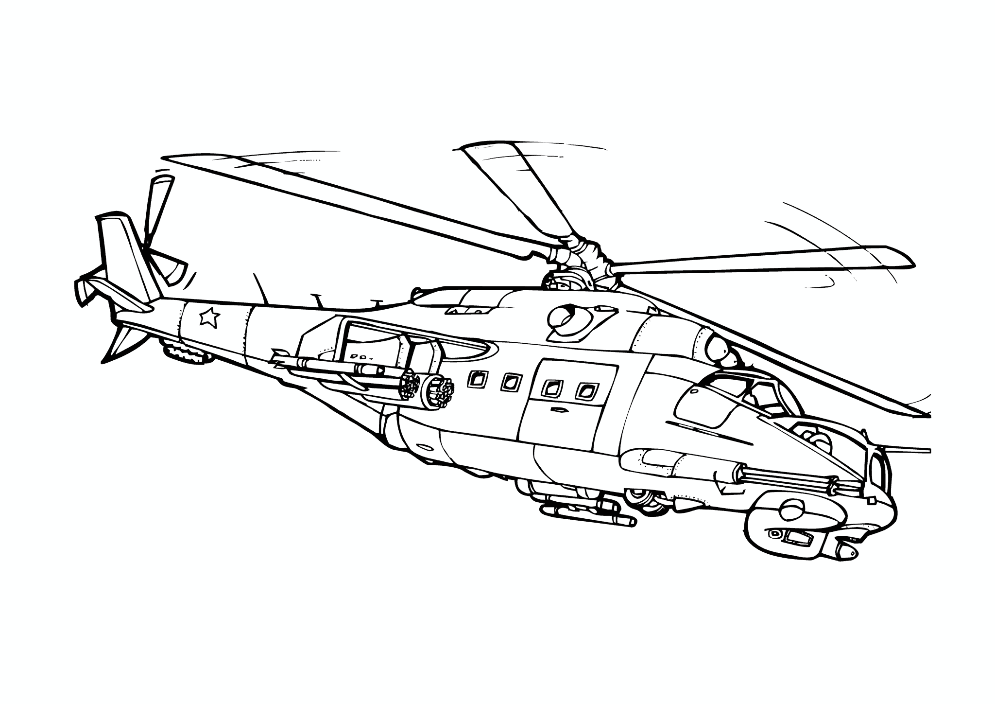 Military Helicopter