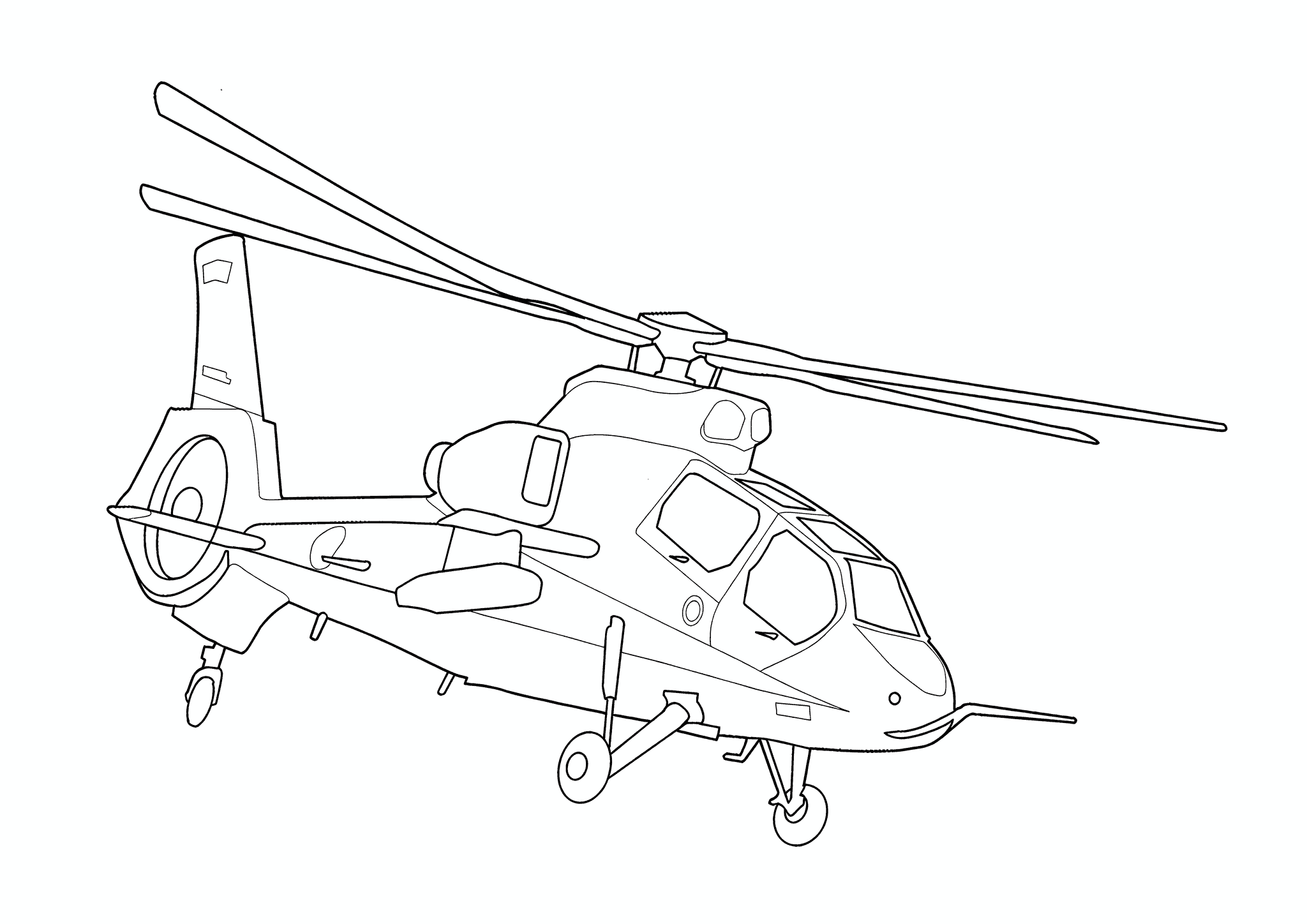Helicopter Kawasaki OH-1 Ninja (Japan)
