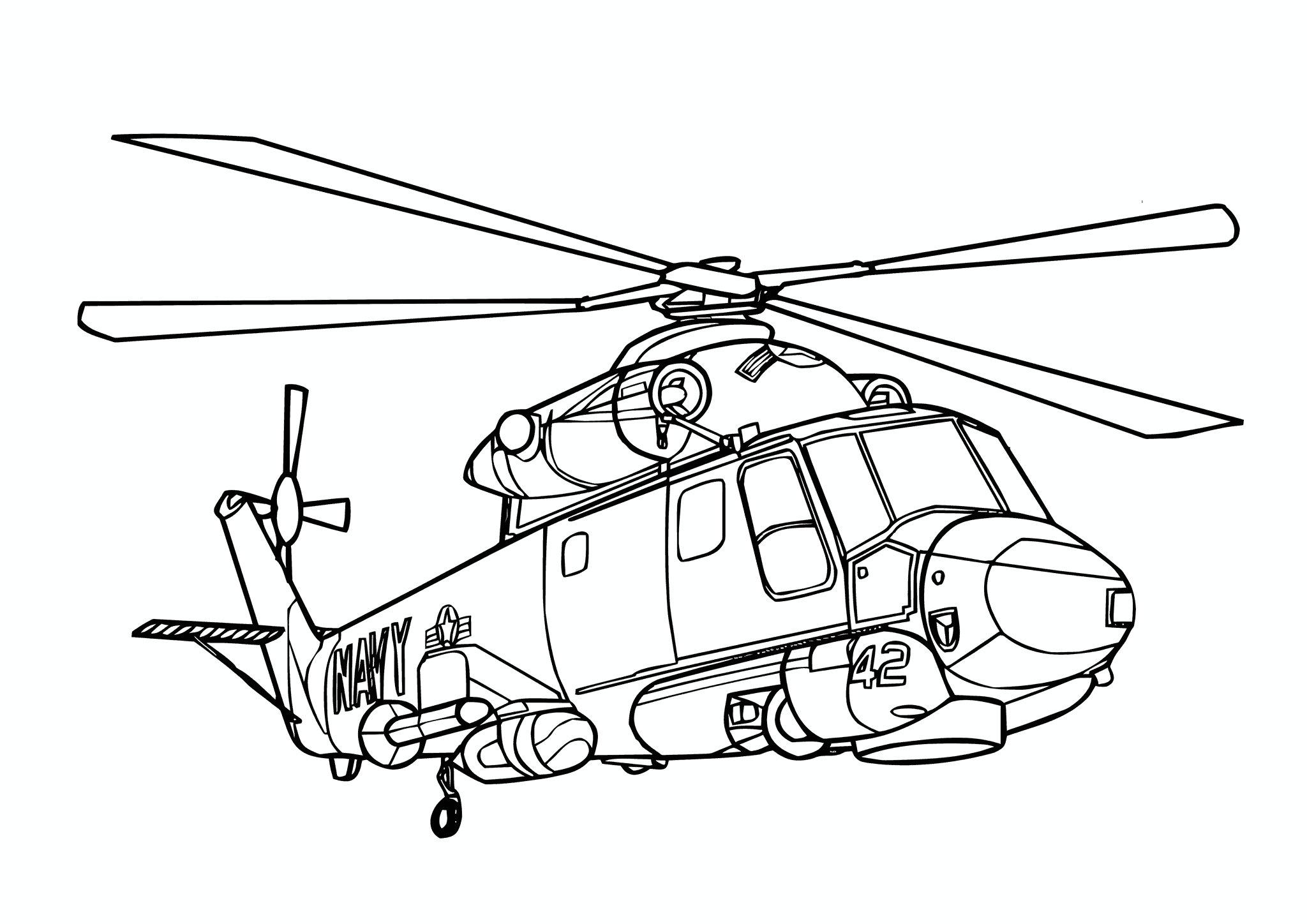 Detailed Helicopter