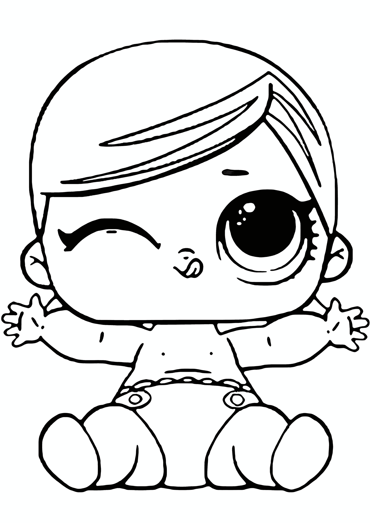 Lol Lil Sisters: Baby Superdoll