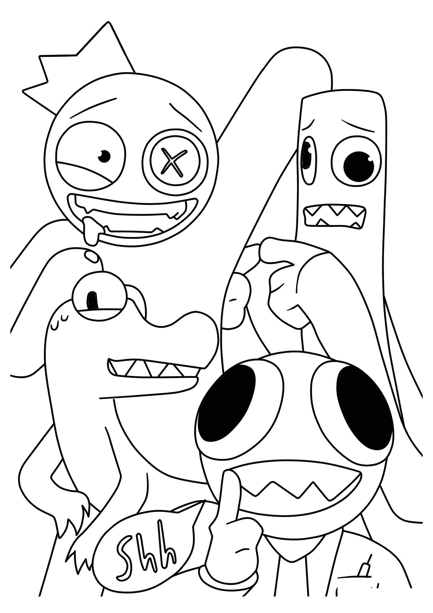 Rainbow Friends: Red in the Company