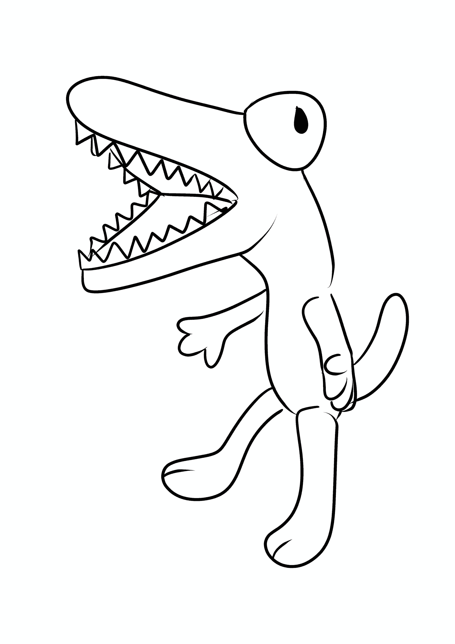 Rainbow Friends: Orange As a Toy