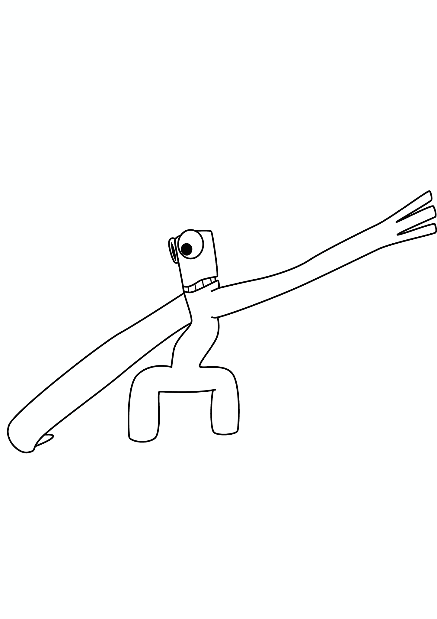 Rainbow Friends: Green’s Long Arms