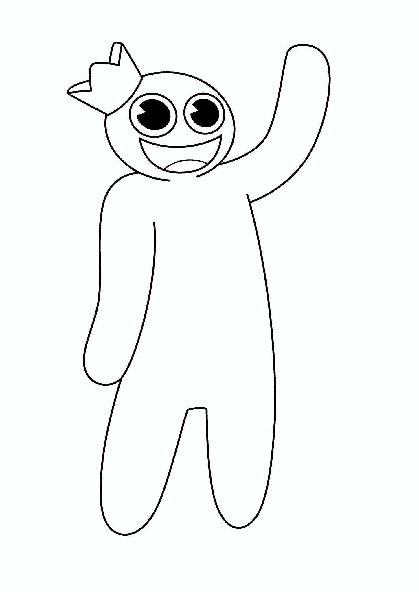 Rainbow Friends: Hospitable Blue