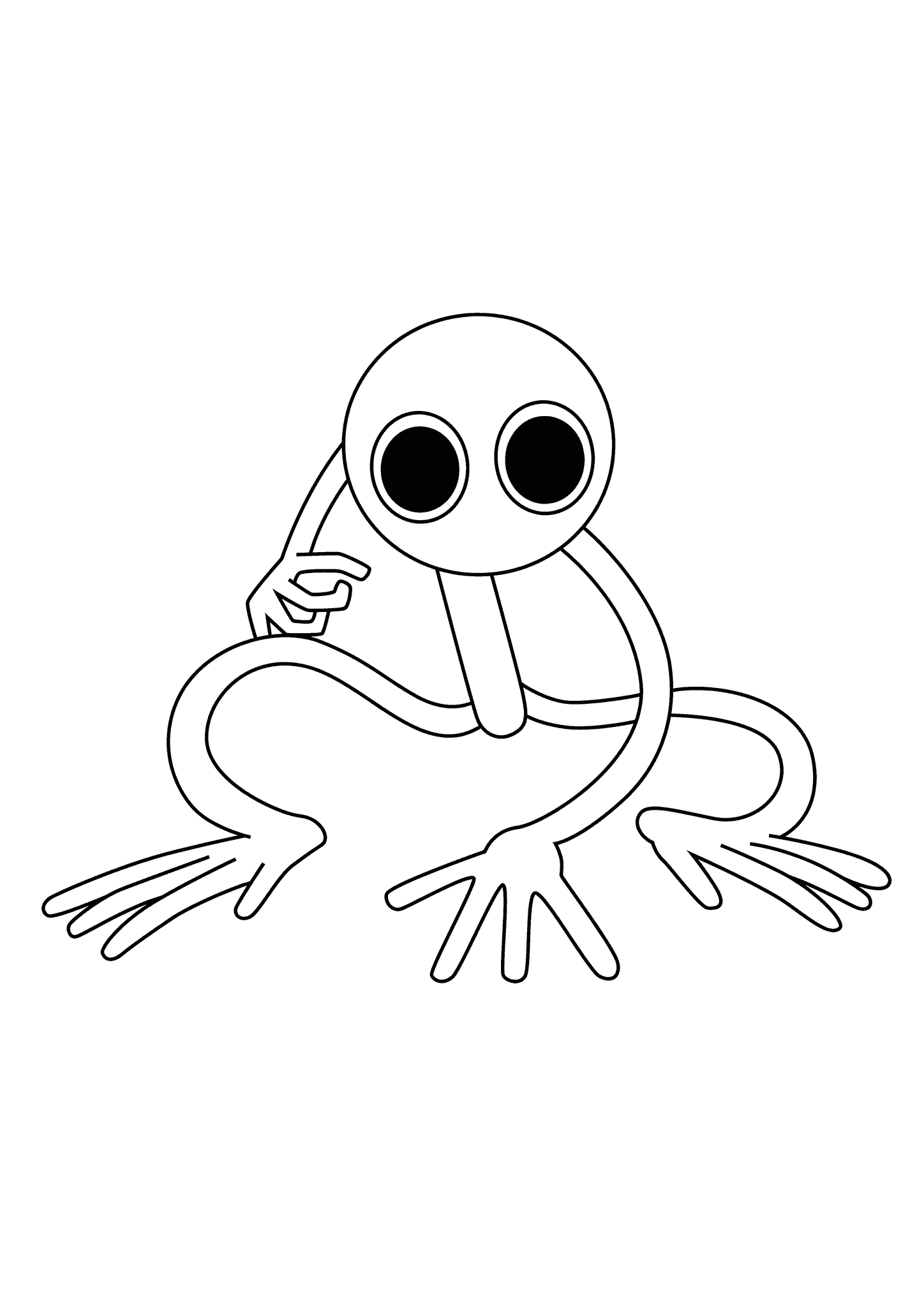 Rainbow Friends: Purple Seeks Out a Victim