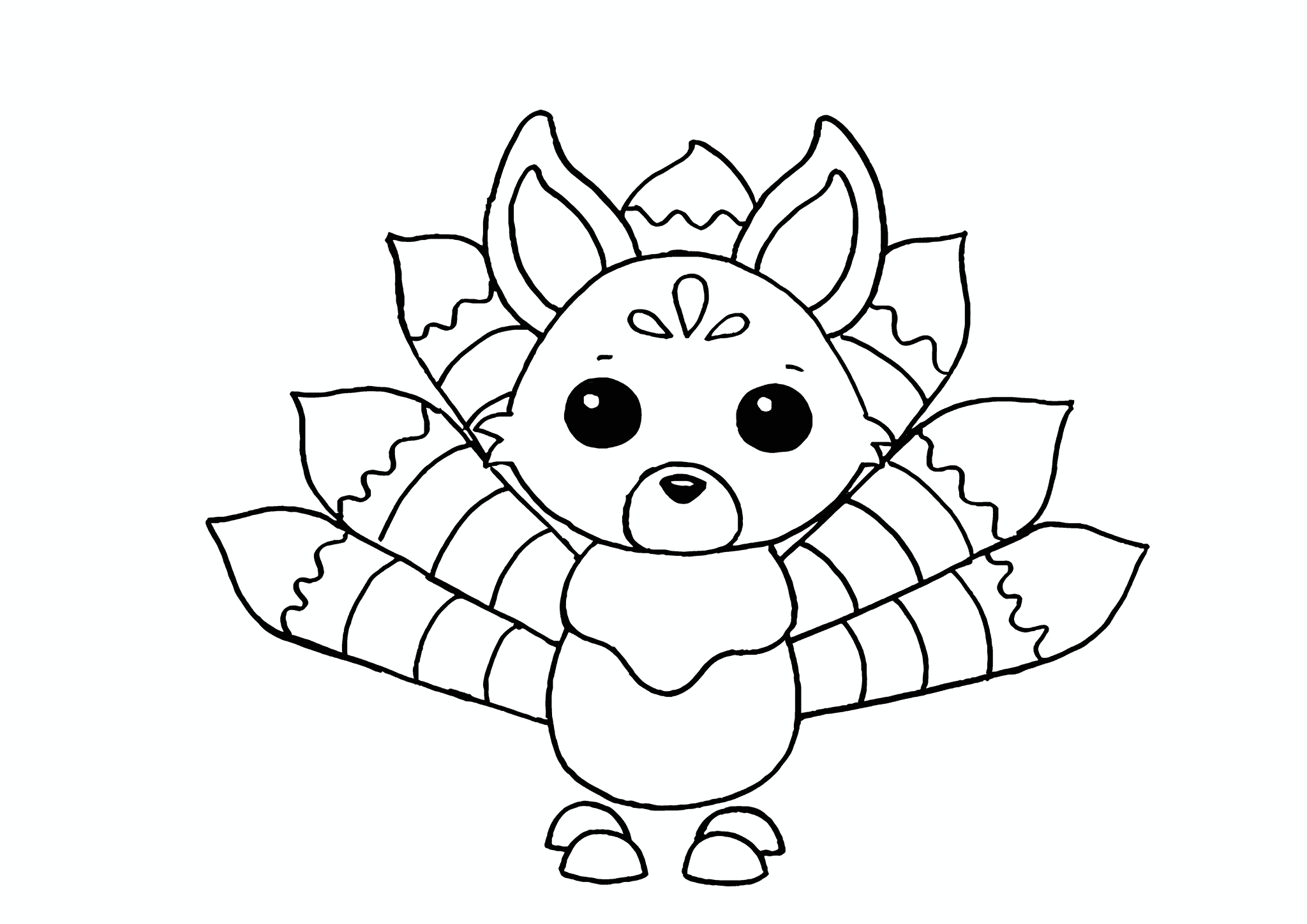 Adopt Me (Roblox): Painted Kitsune