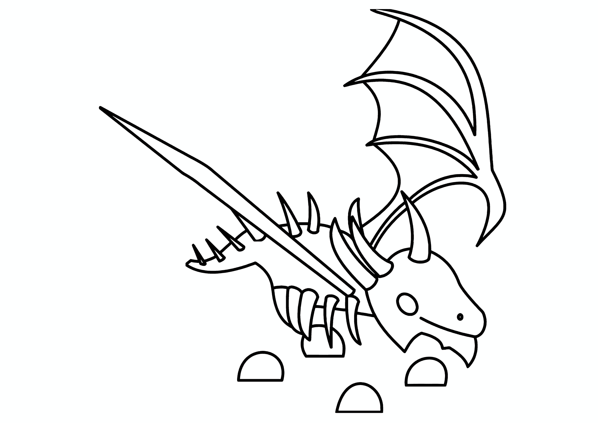 Adopt Me (Roblox): Night Dragon