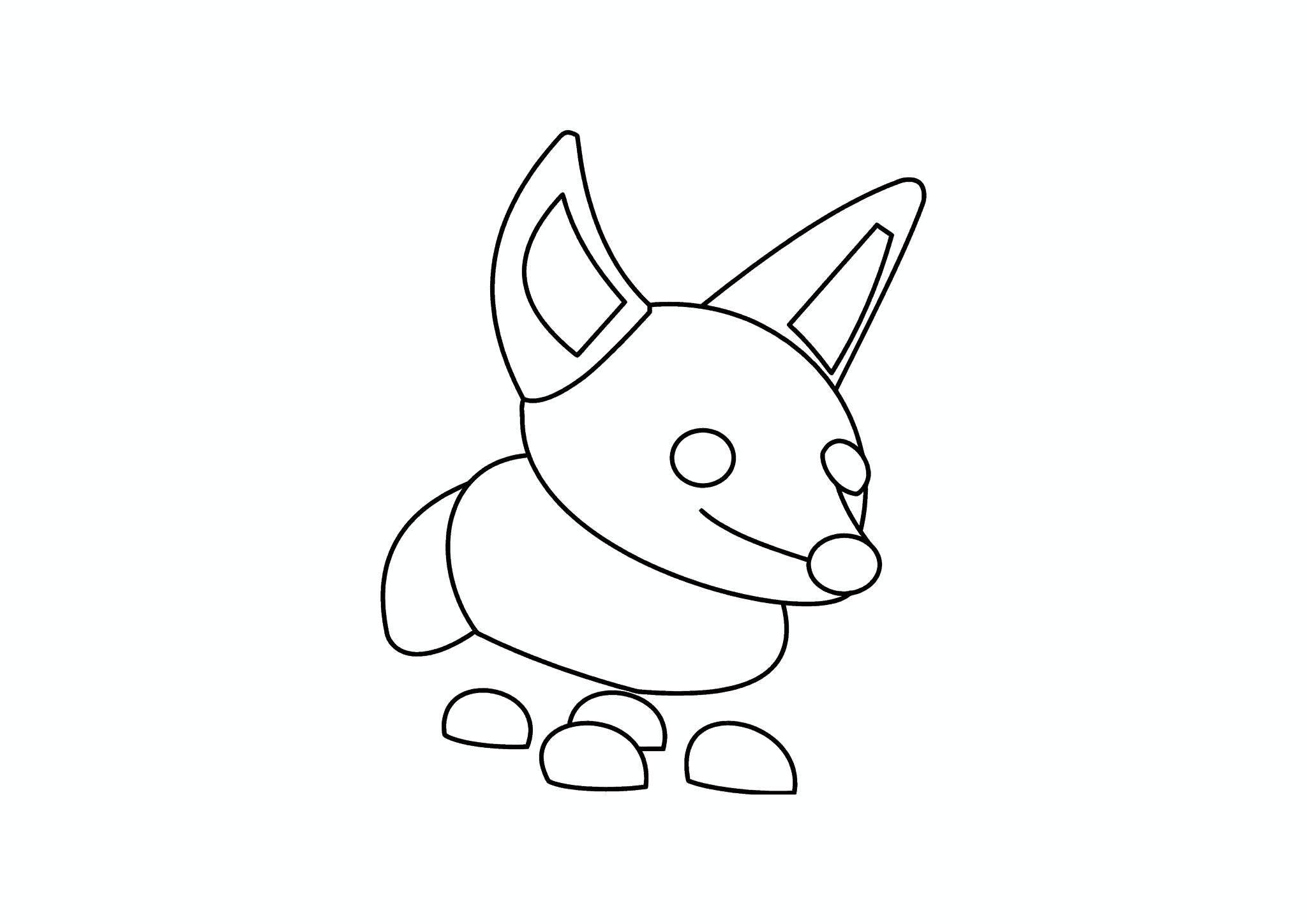 Adopt Me (Roblox): Fennec Fox