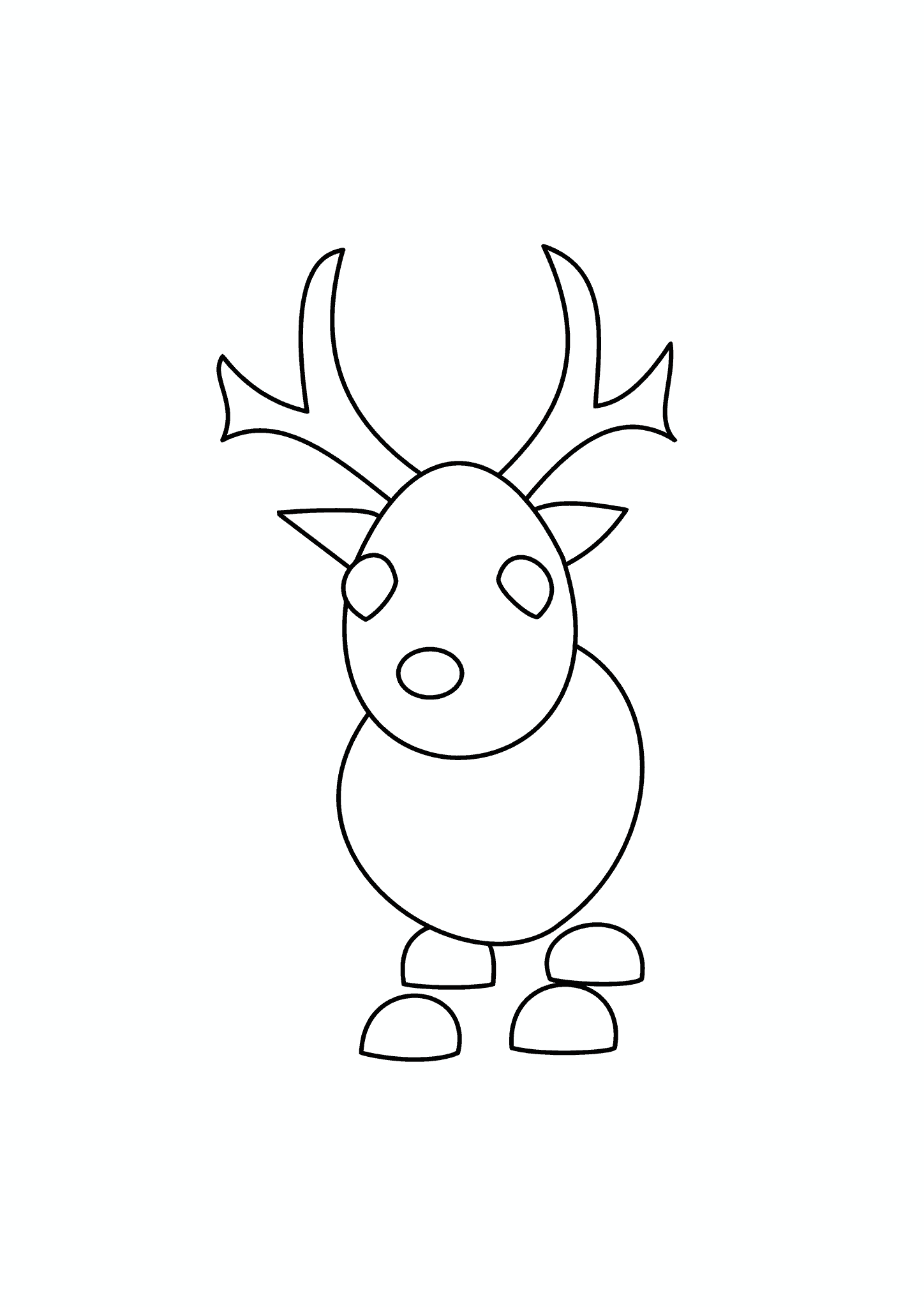 Adopt Me (Roblox): Simple Reindeer