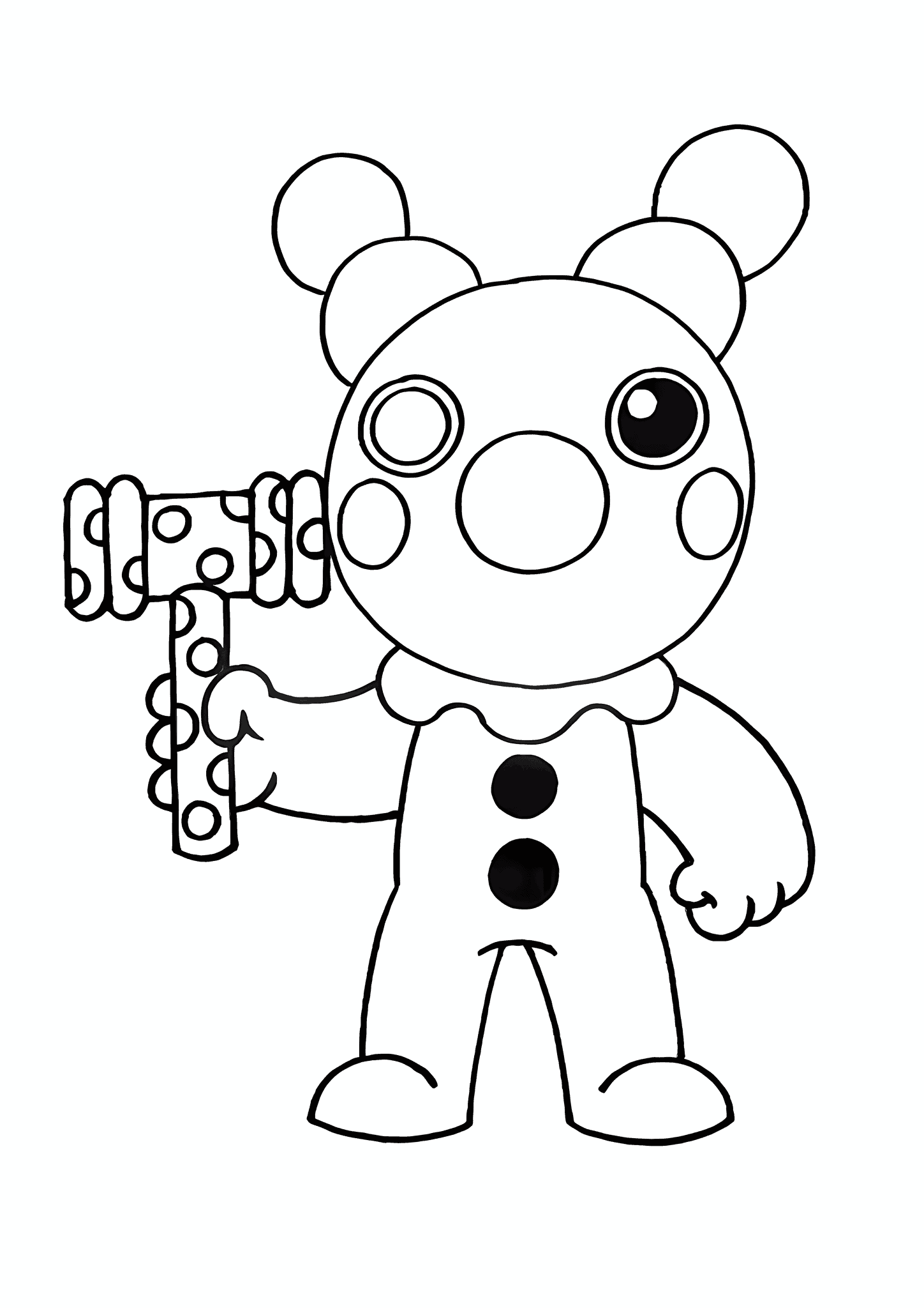 Piggy (Roblox): with a Toy Hammer