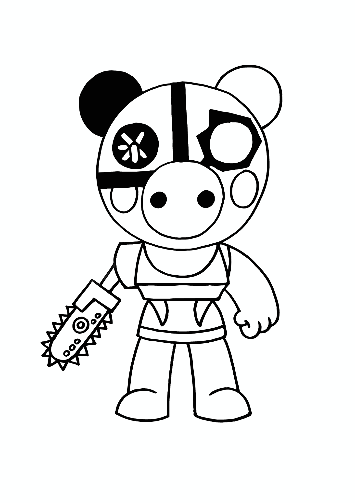 Piggy (Roblox): with a Saw