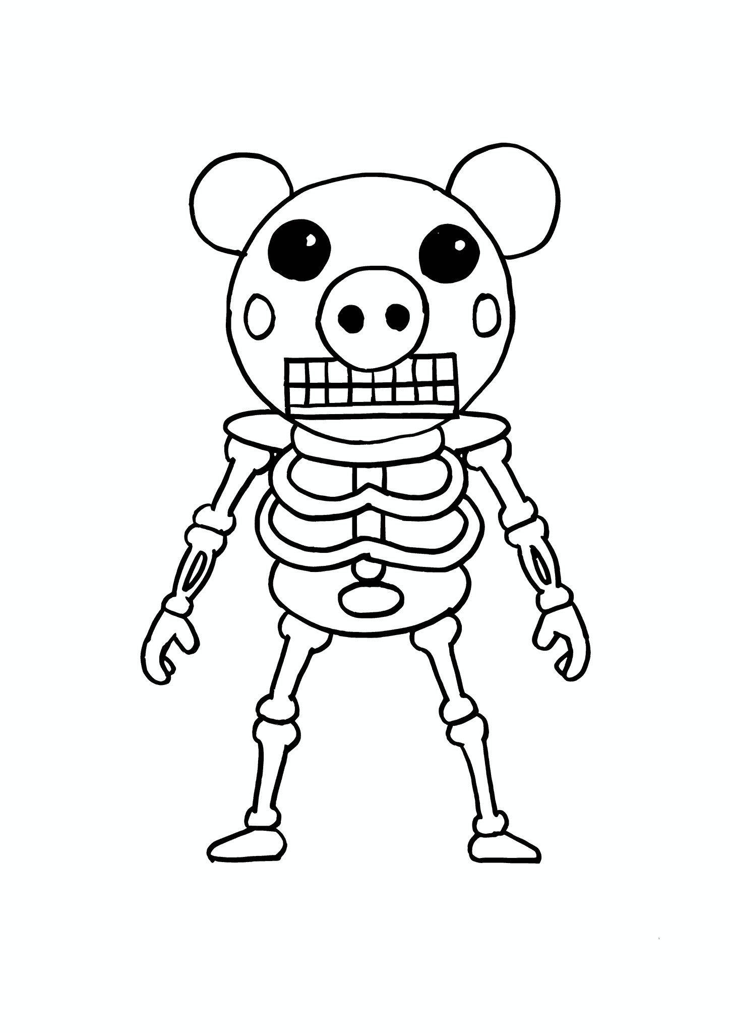Piggy (Roblox): Skeleton