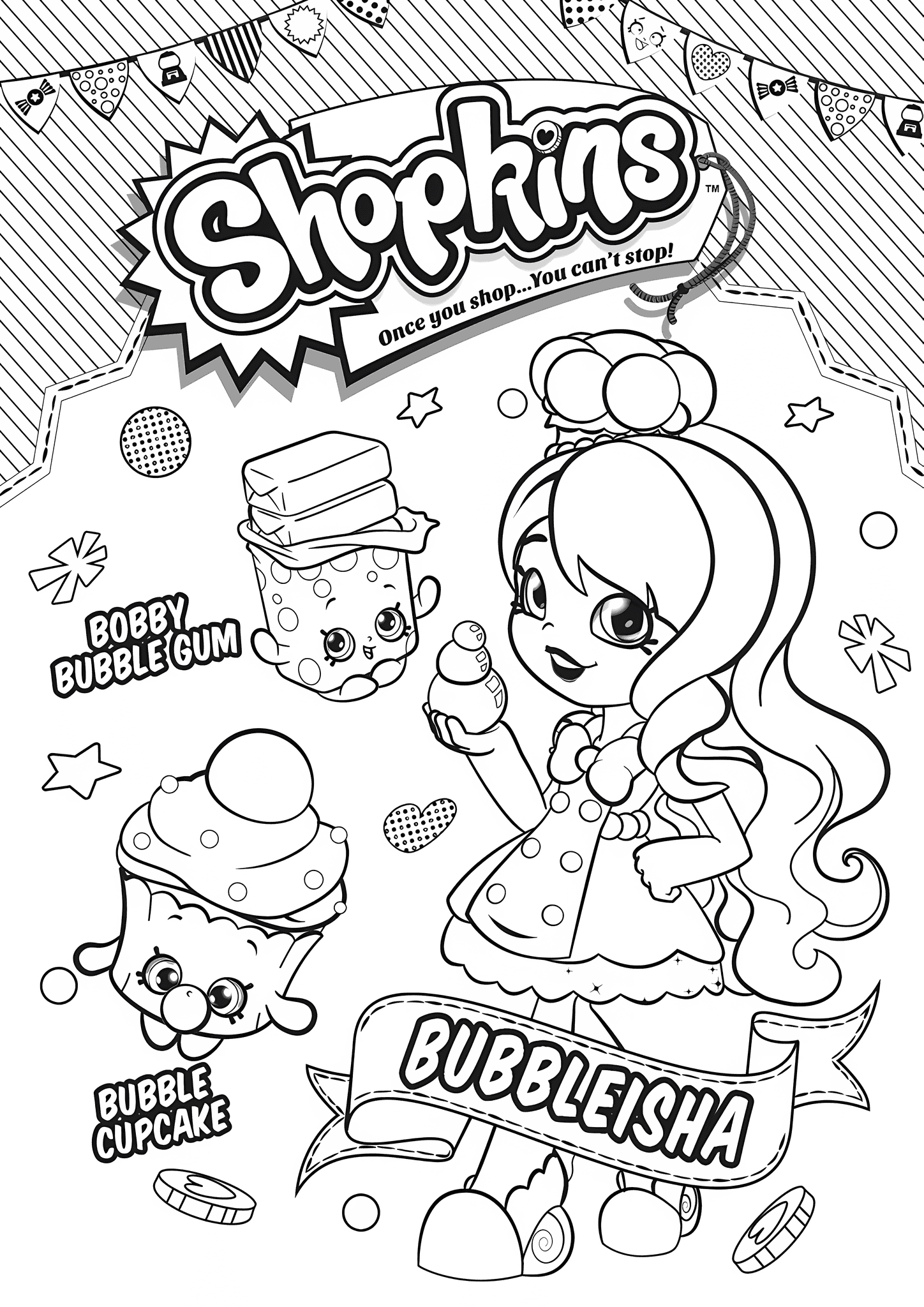 Shopkins: All About Bubbles and Bubbles
