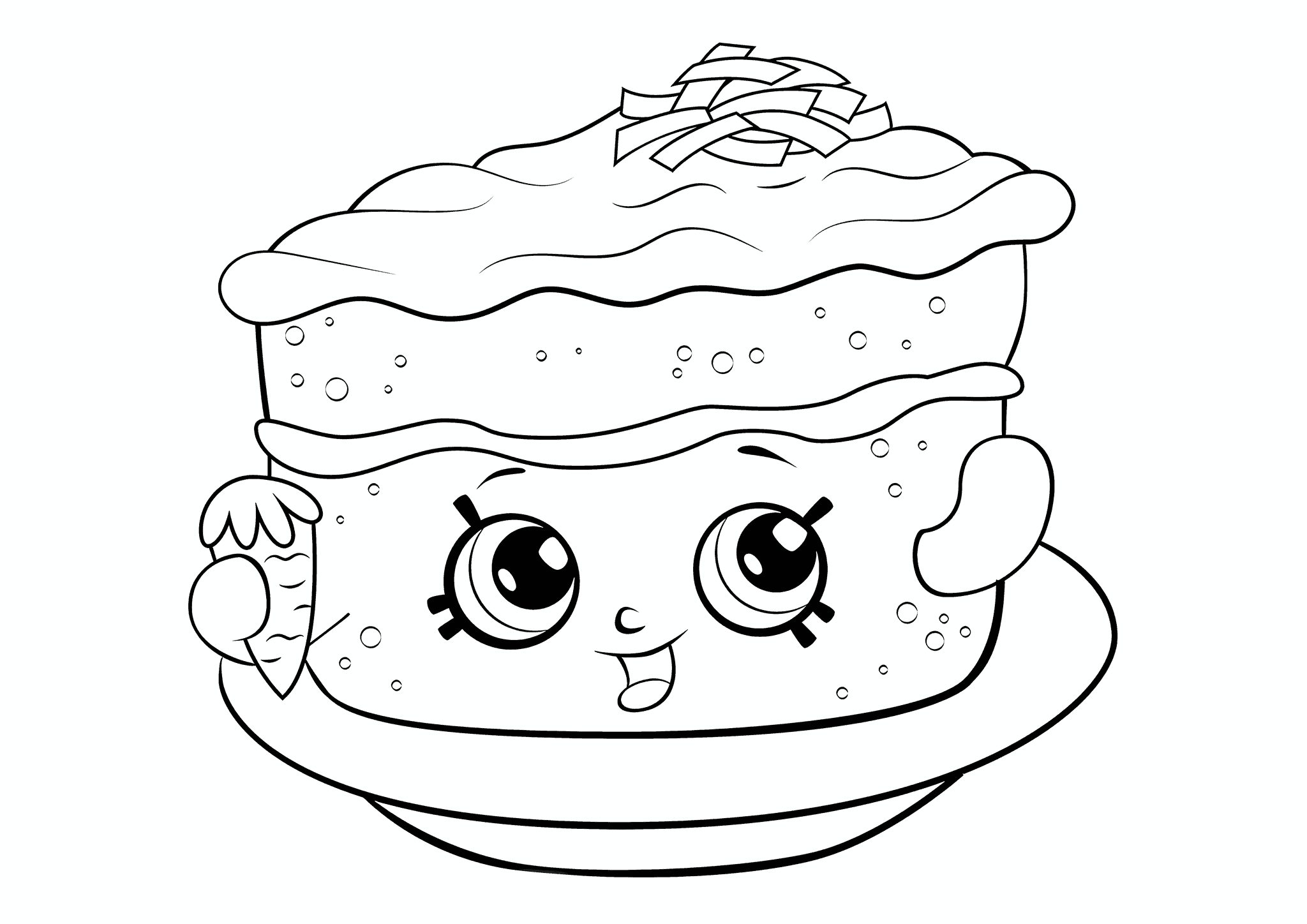 Shopkins: Piece of Cake – Carrot Cake