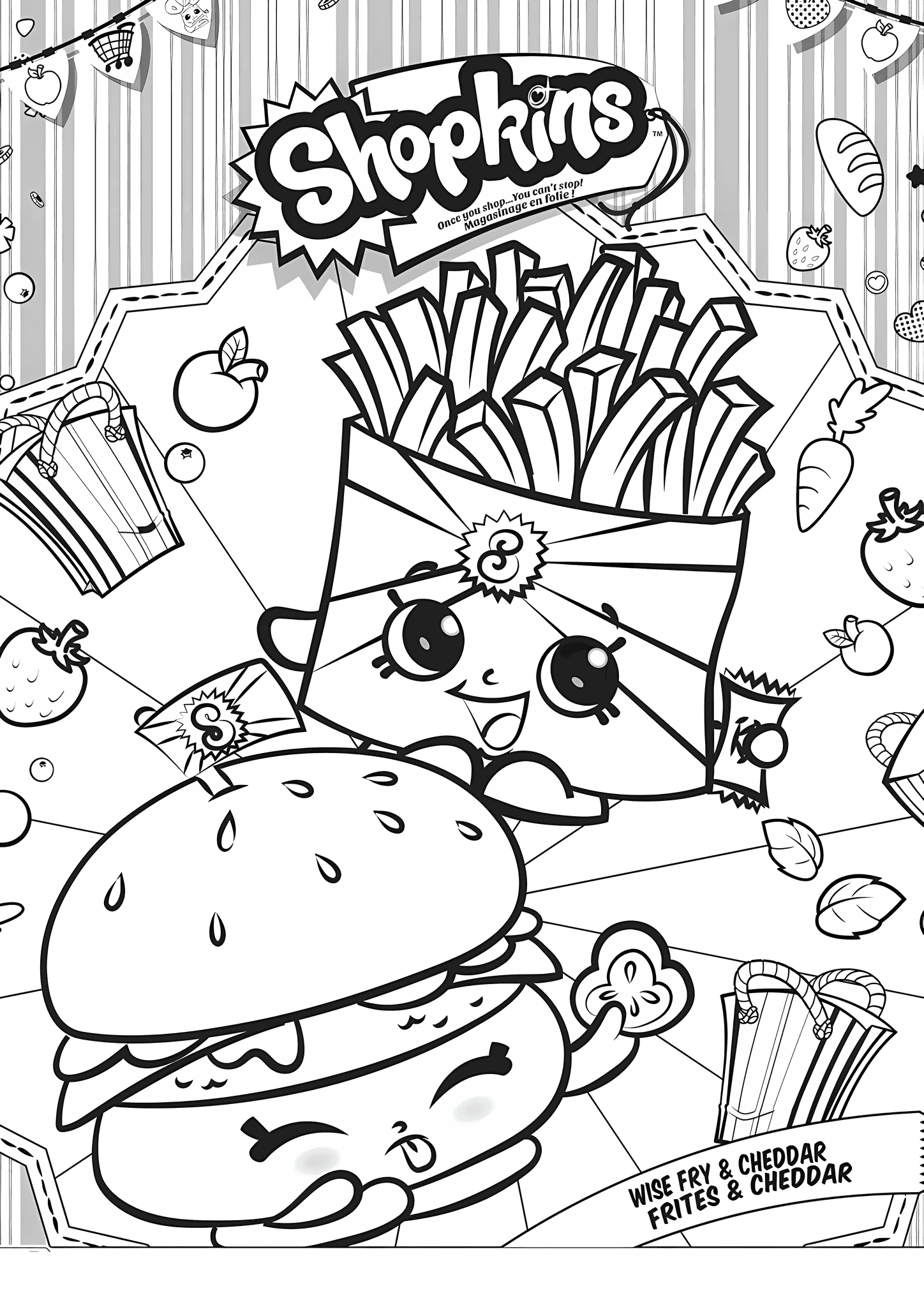 Shopkins: Fries and Burger