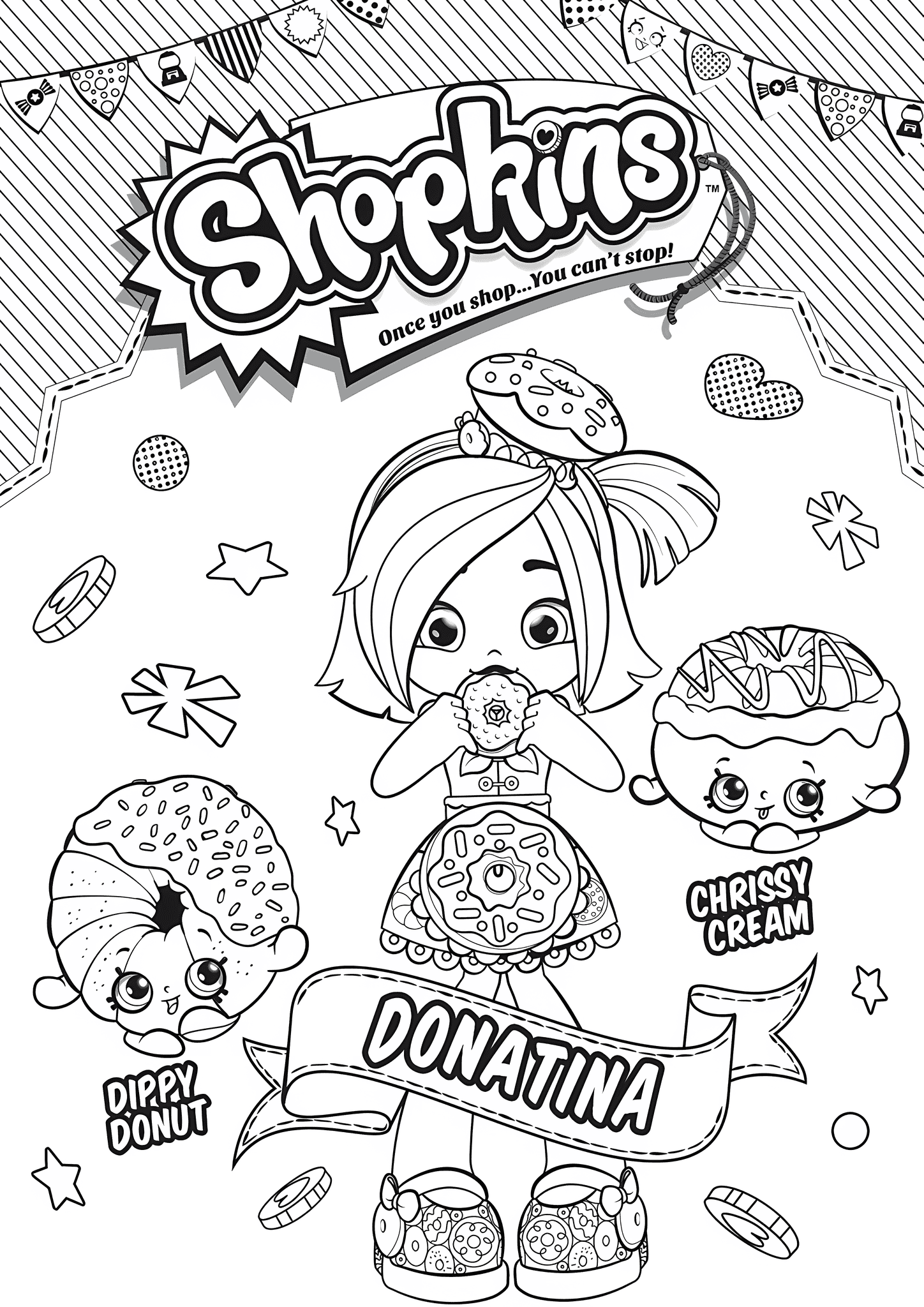 Shopkins: Puppet Club – Donatina