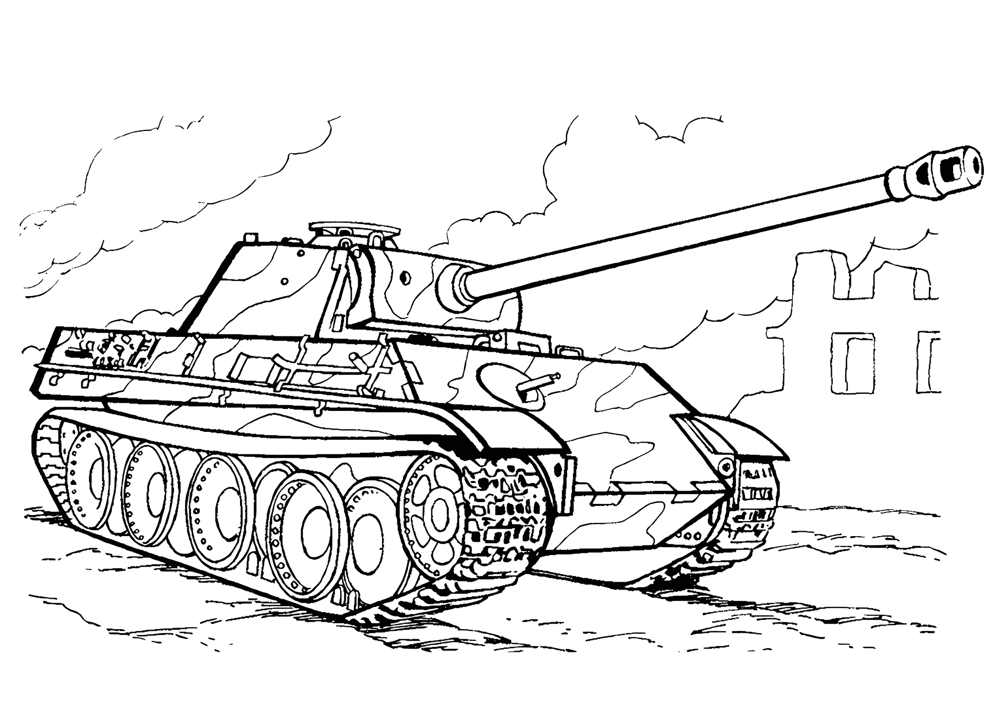 Tank PzKpfw V – Panther (Germany)