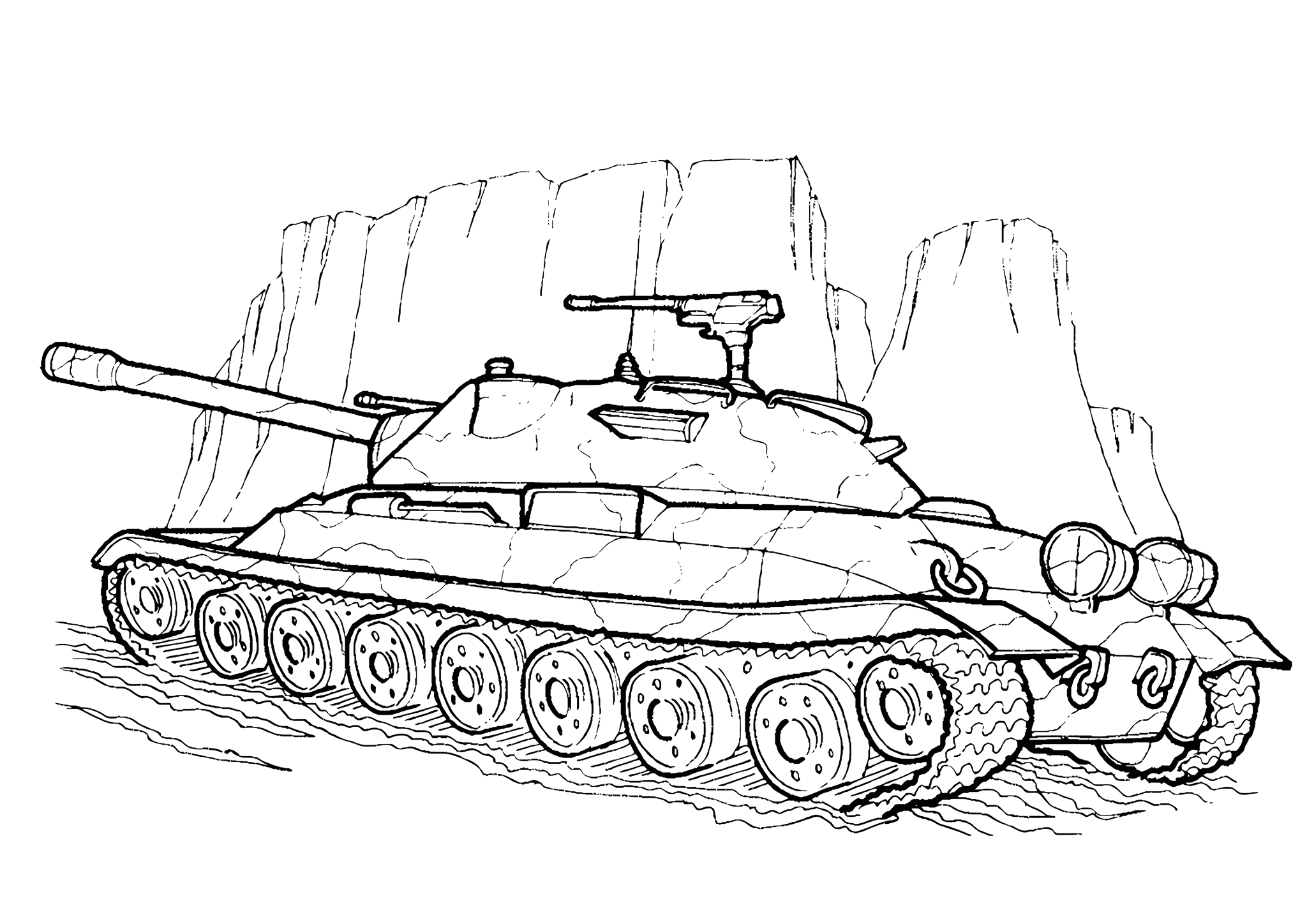 Tank IS-7 (USSR)