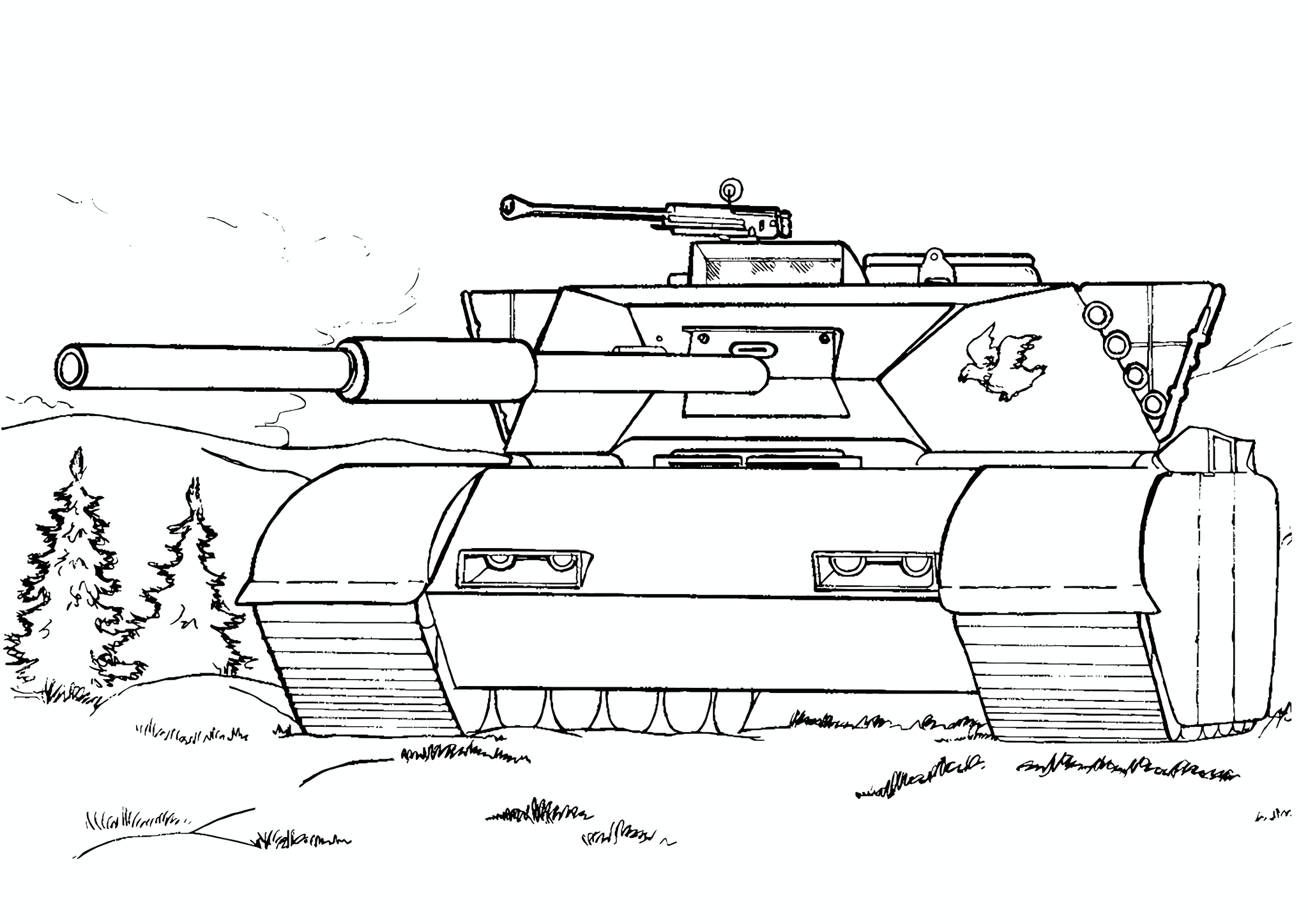 Tank Black Eagle (Russia)