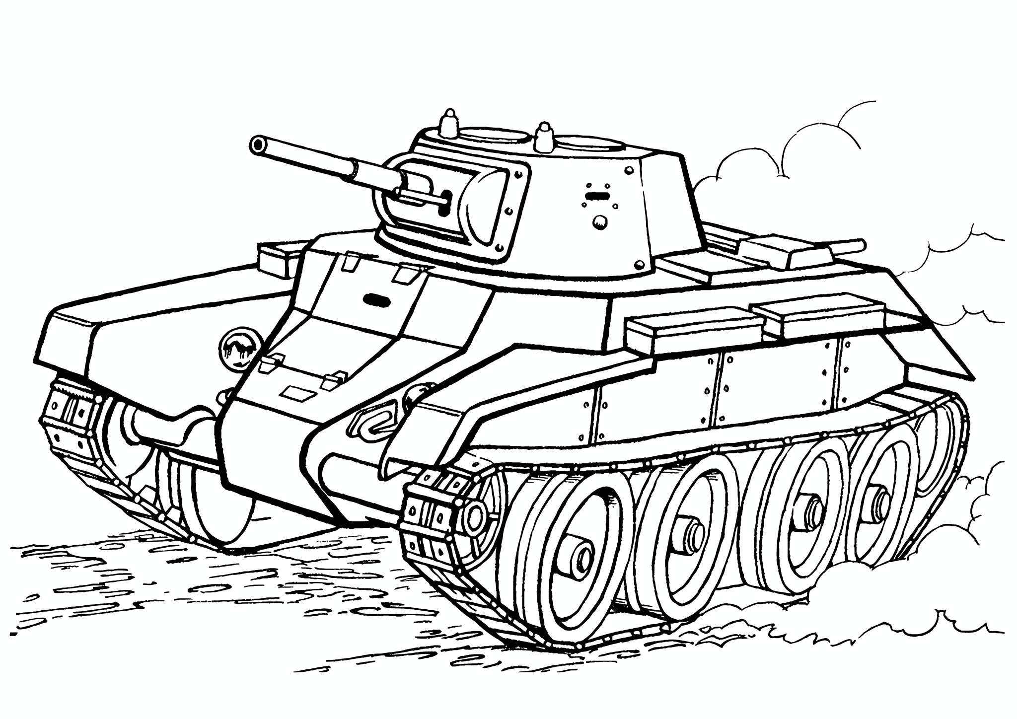 Tank BT-7 (USSR)