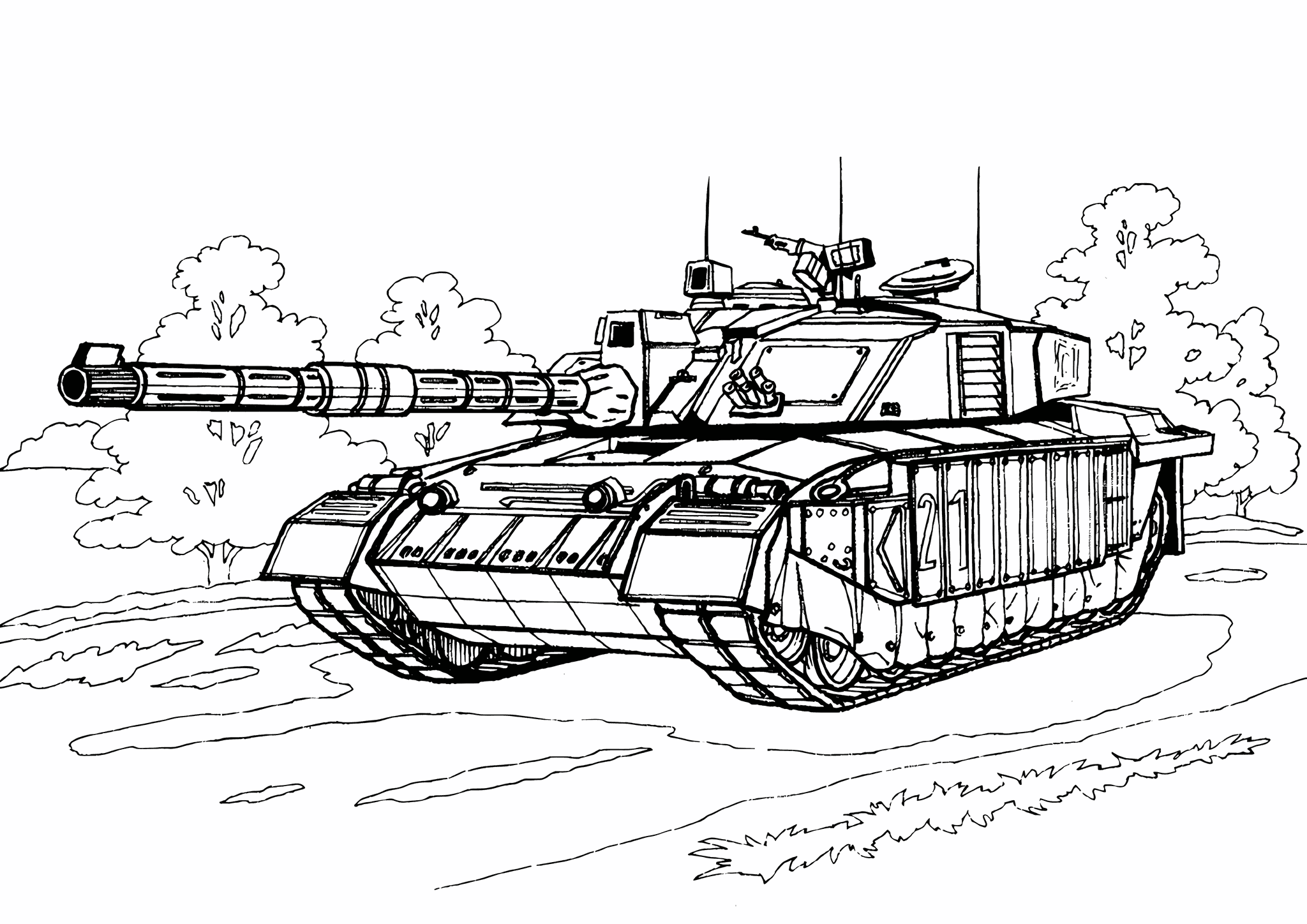 Tank Challenger (UK)