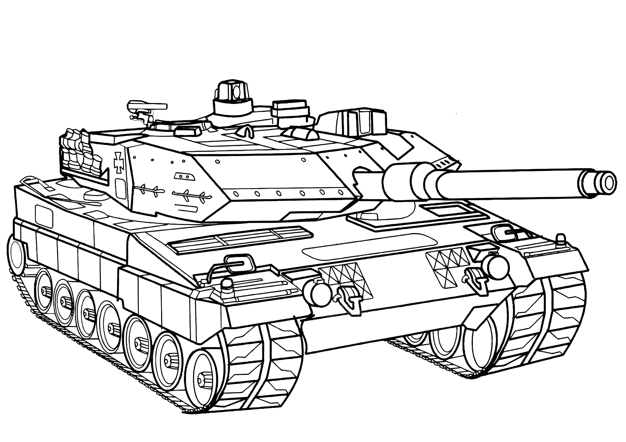 Tank Leopard 2 A5 (Germany)