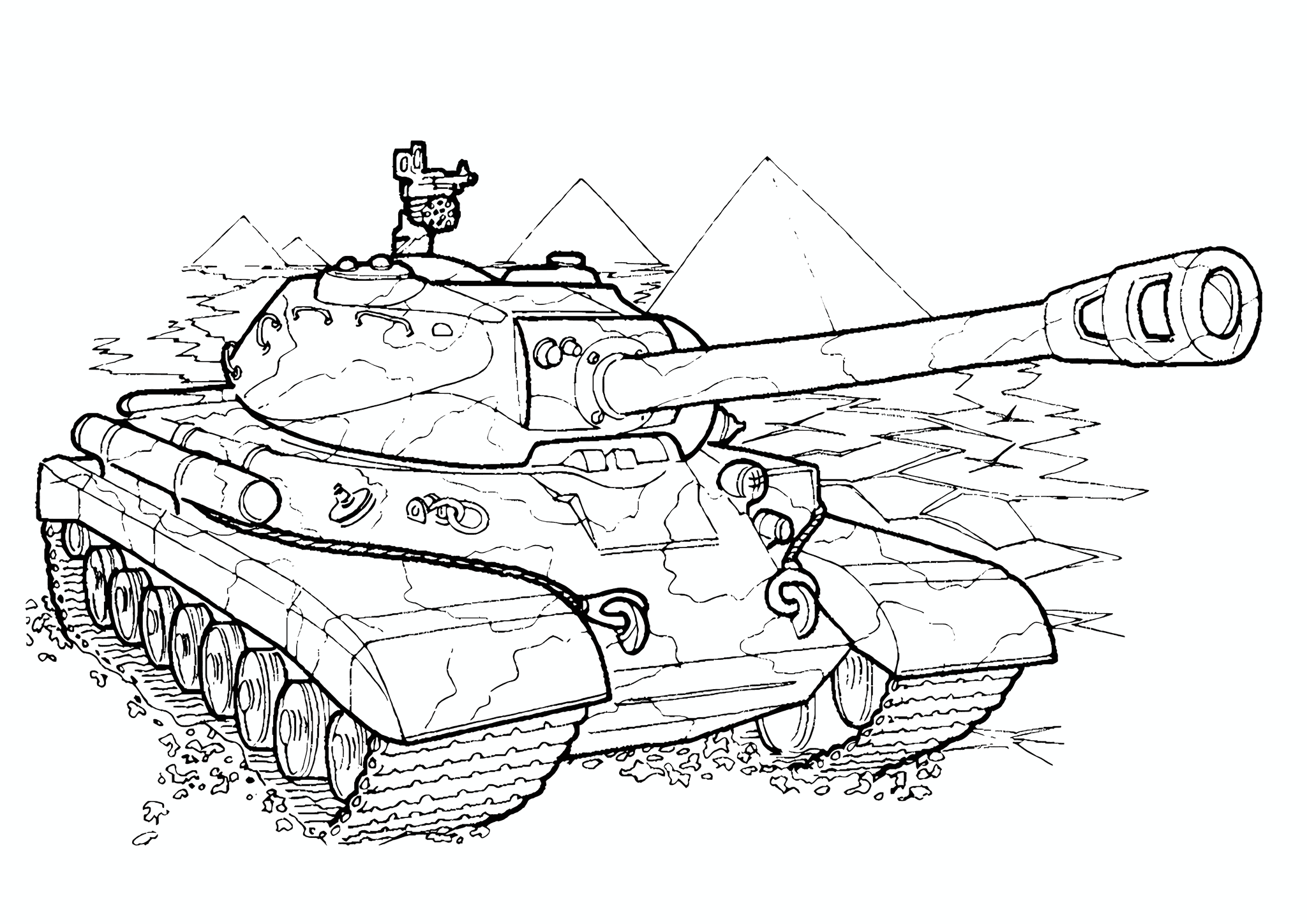 Tank IS-4 (USSR)