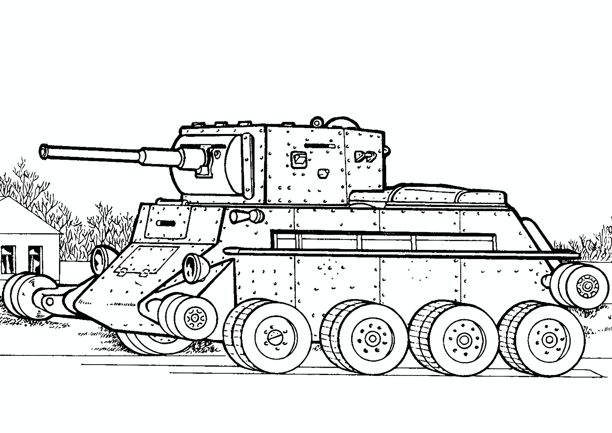 Tank BT-5 (USSR)