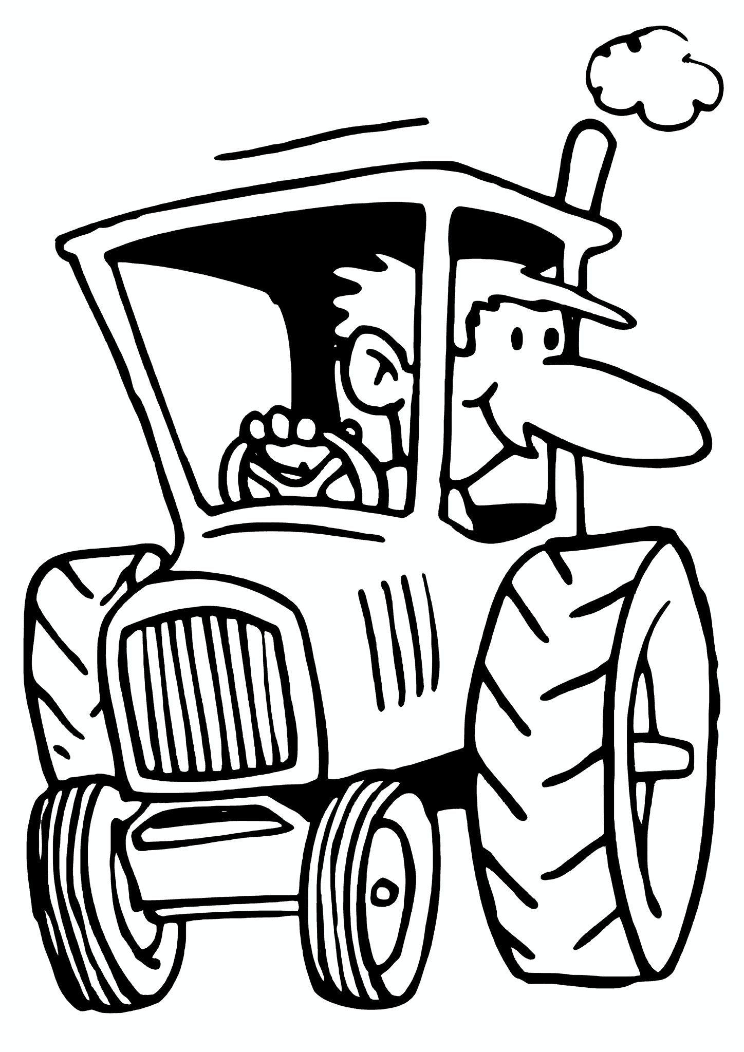Jolly Tractor Driver
