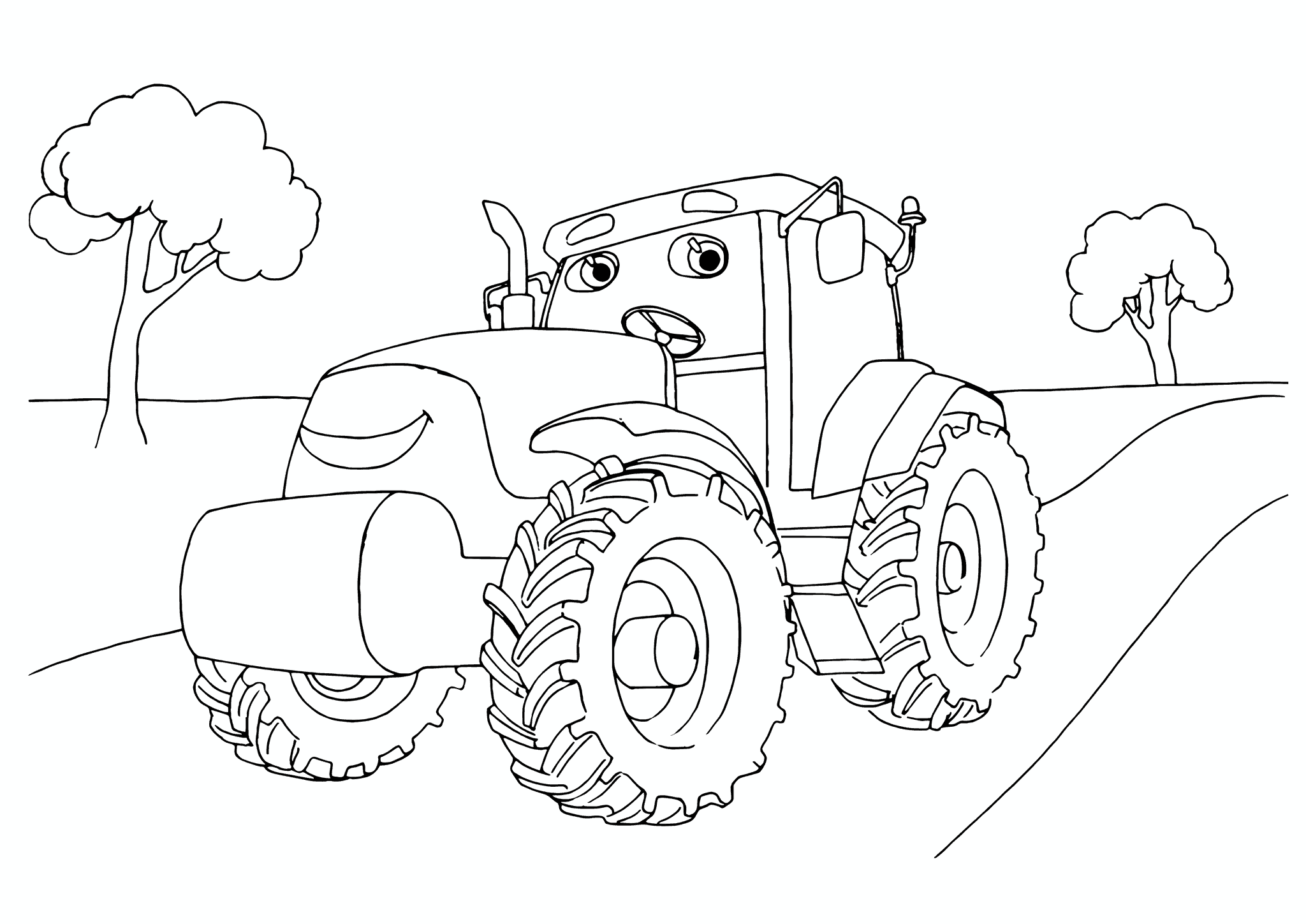Tractor in the Park