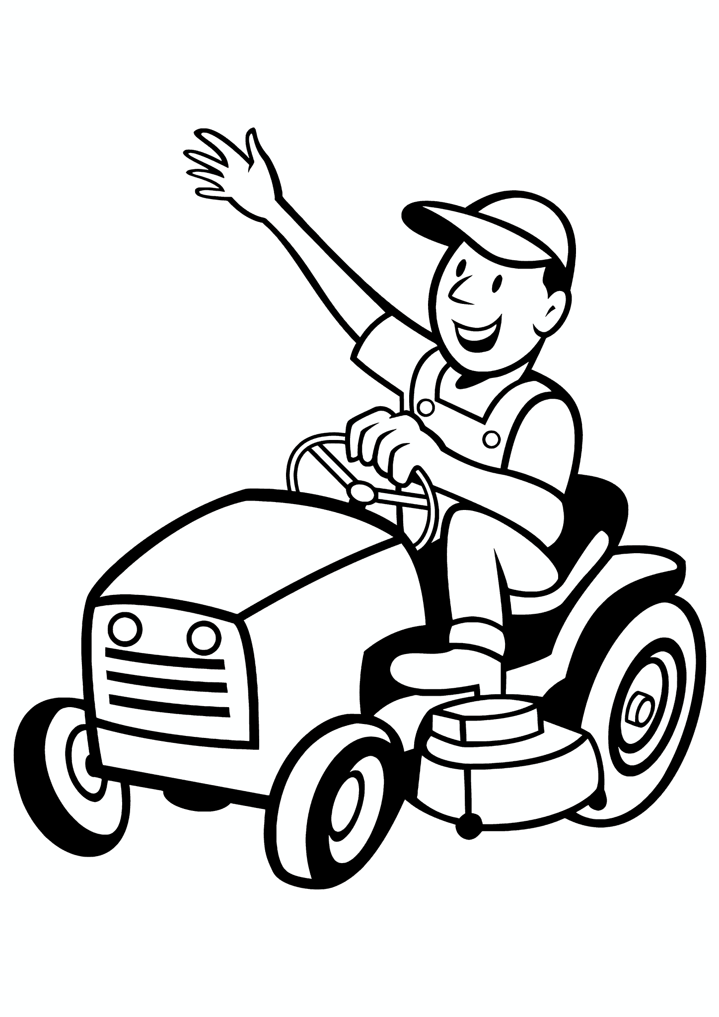 Tractor – Friendly Farmer