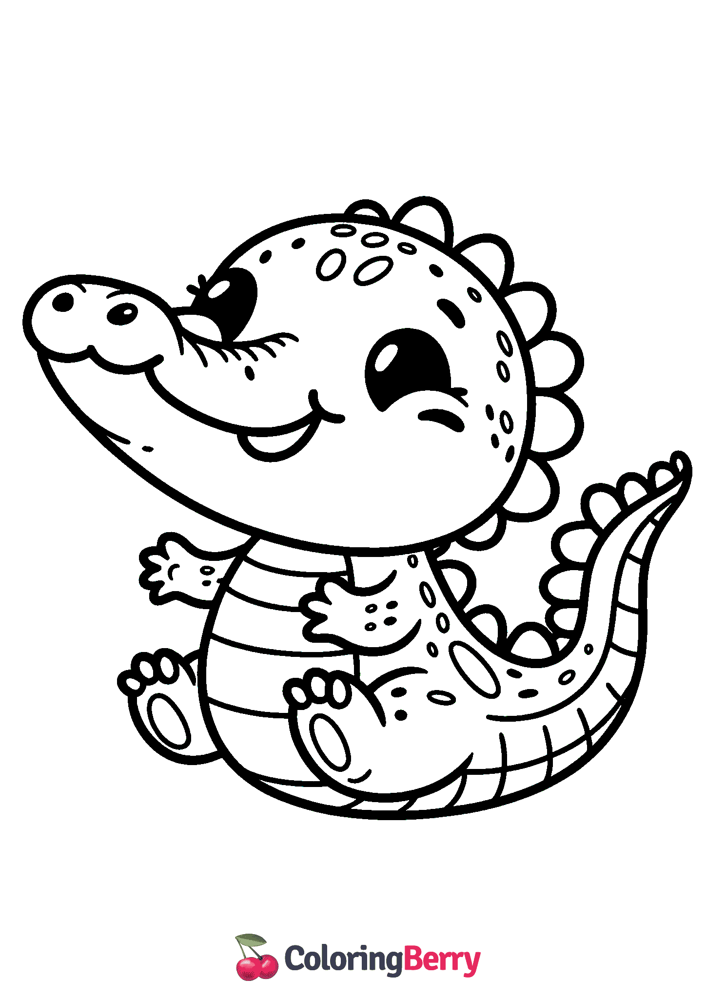 Cartoon Crocodile