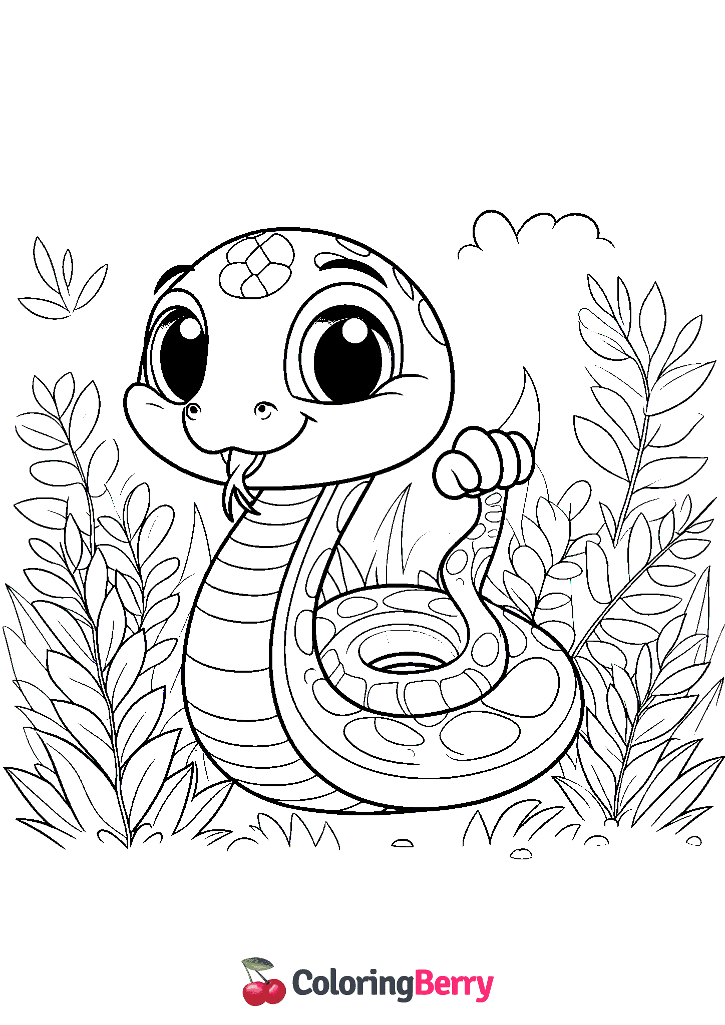 Cartoon Snake
