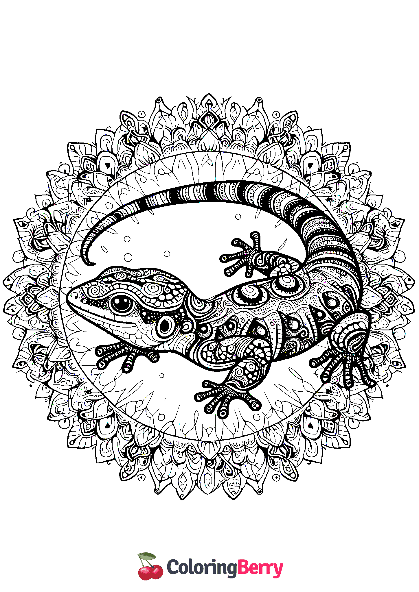 Lizard Mandala