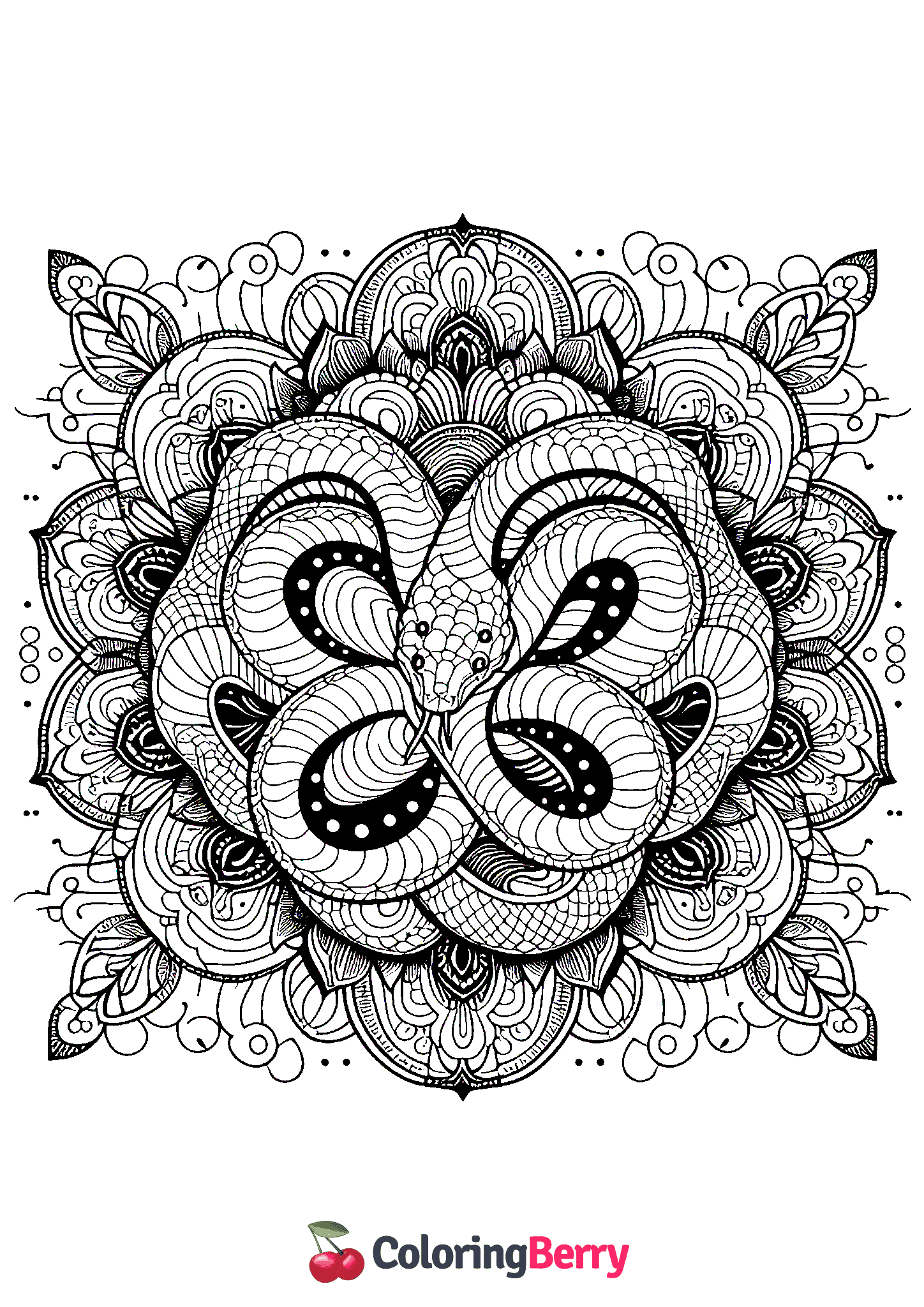 Mandala Snake