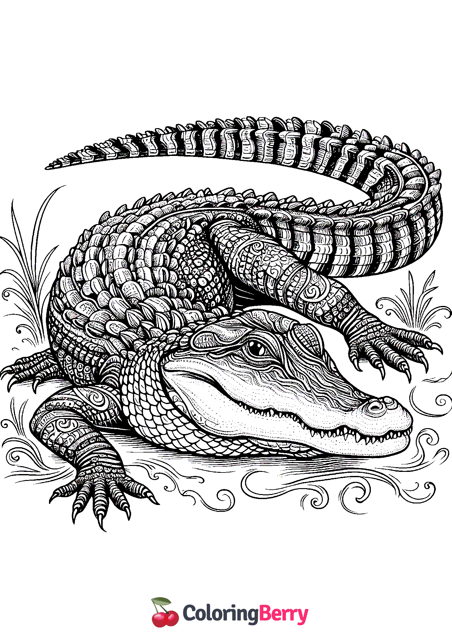 Realistic Alligator