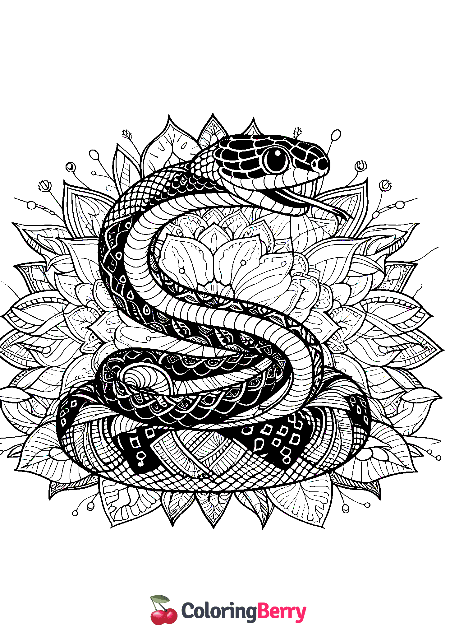 Snake Mandala