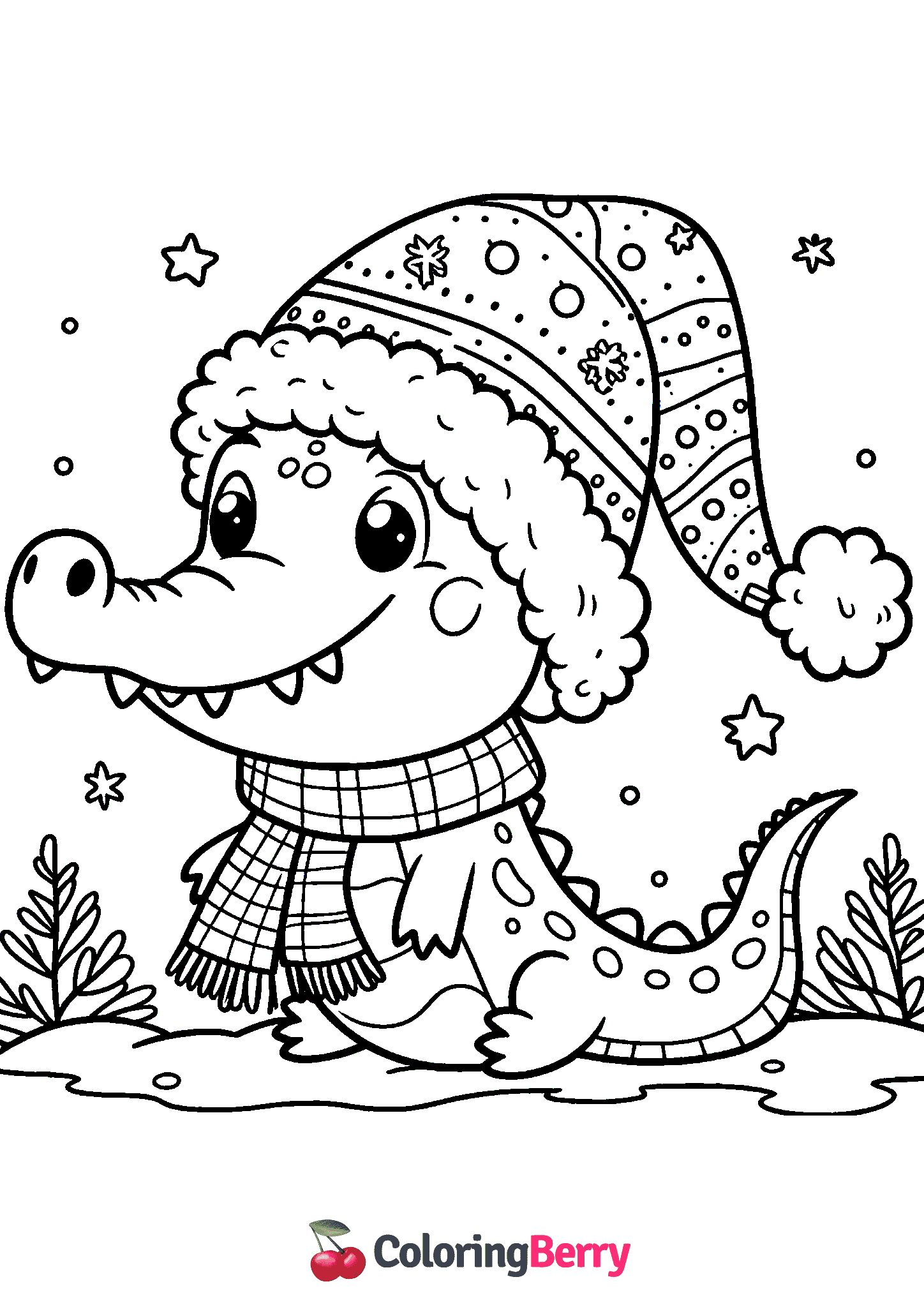 Winter Alligator