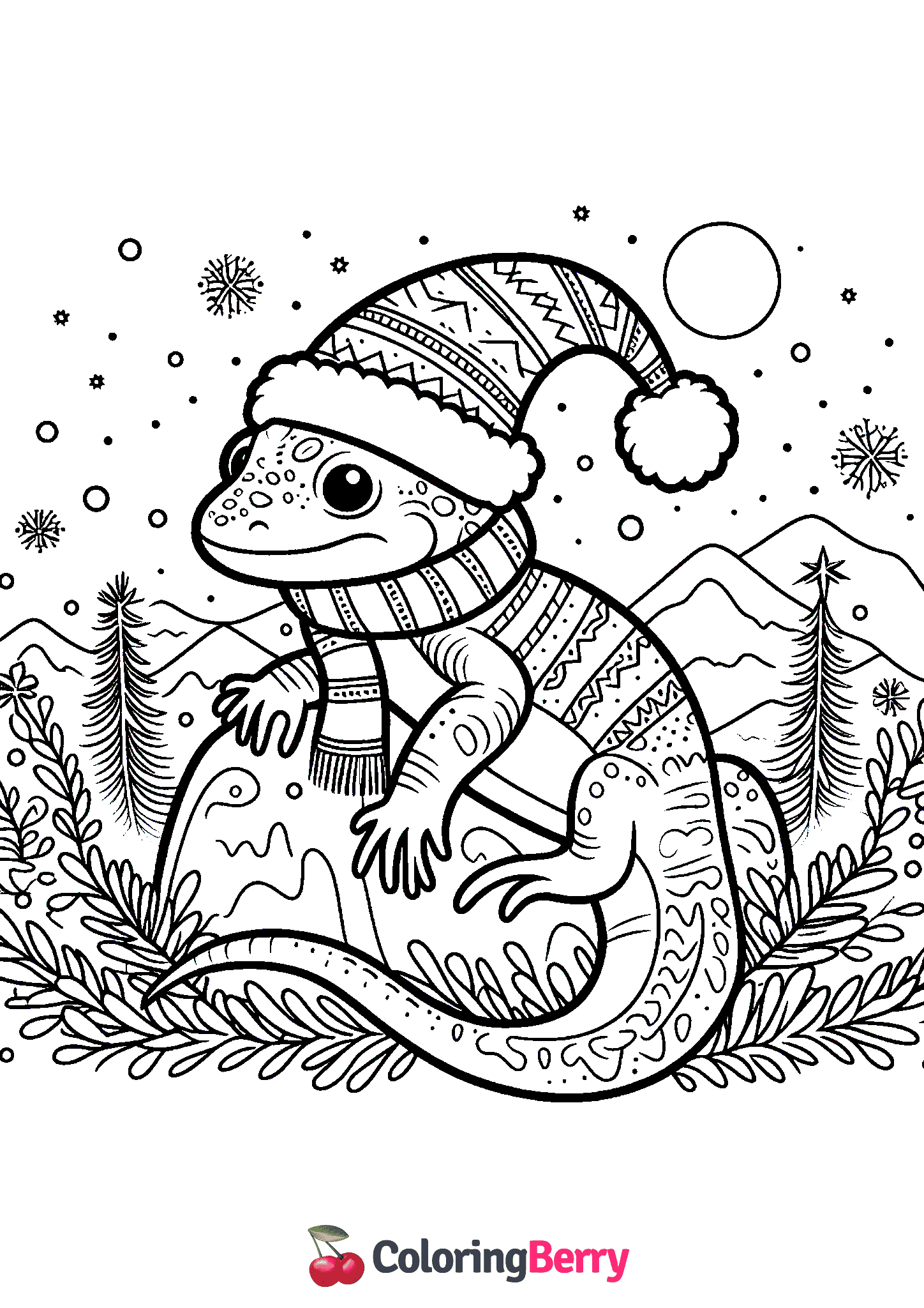 Winter Lizard