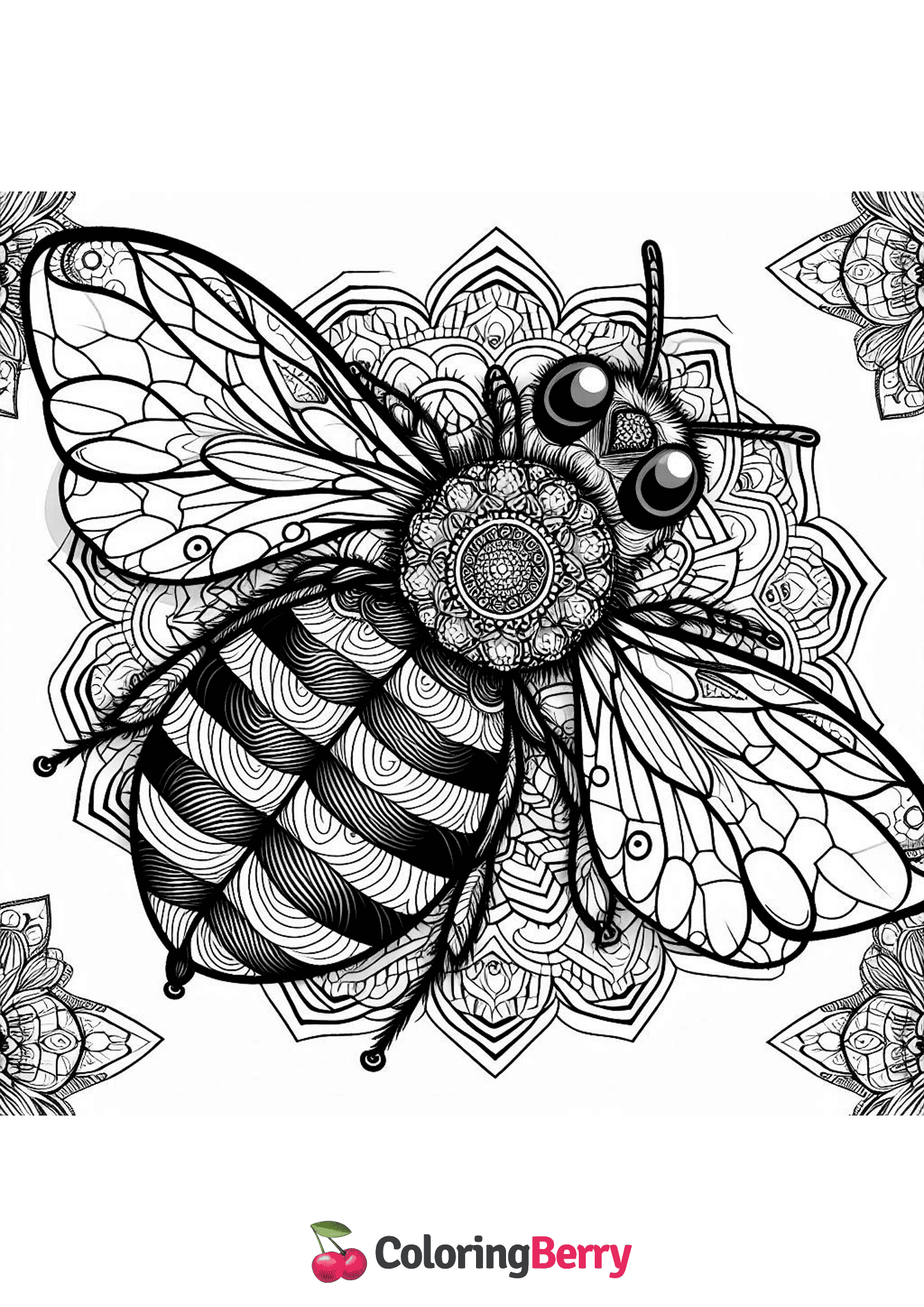 Bee Mandala