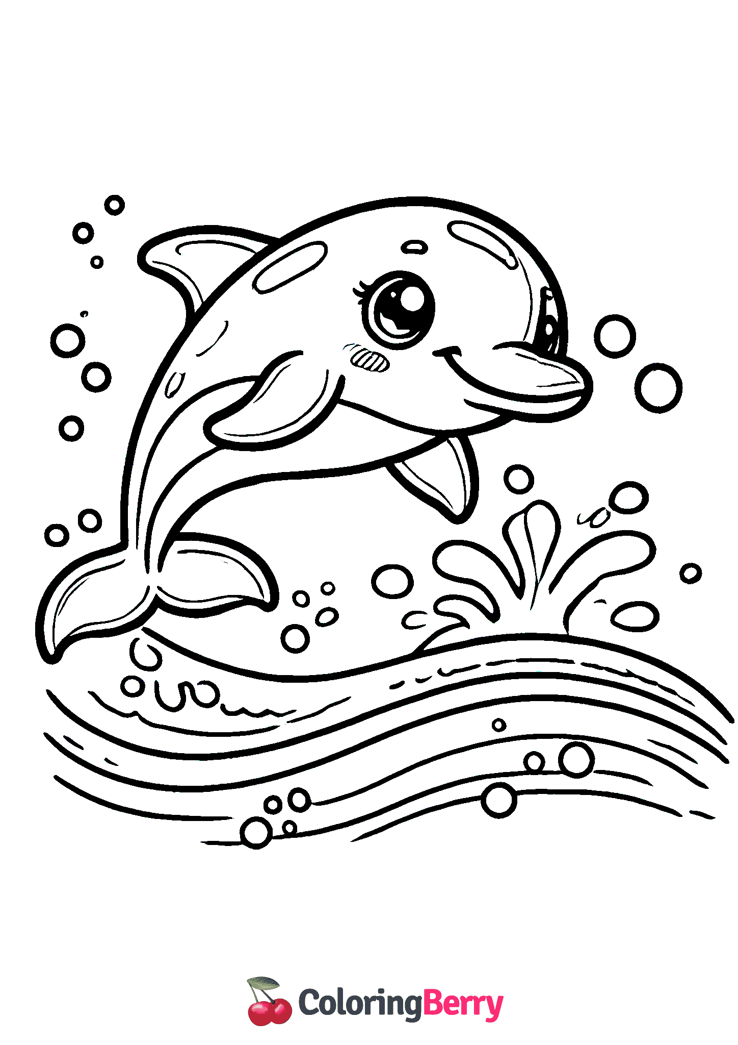 Cartoon Dolphin