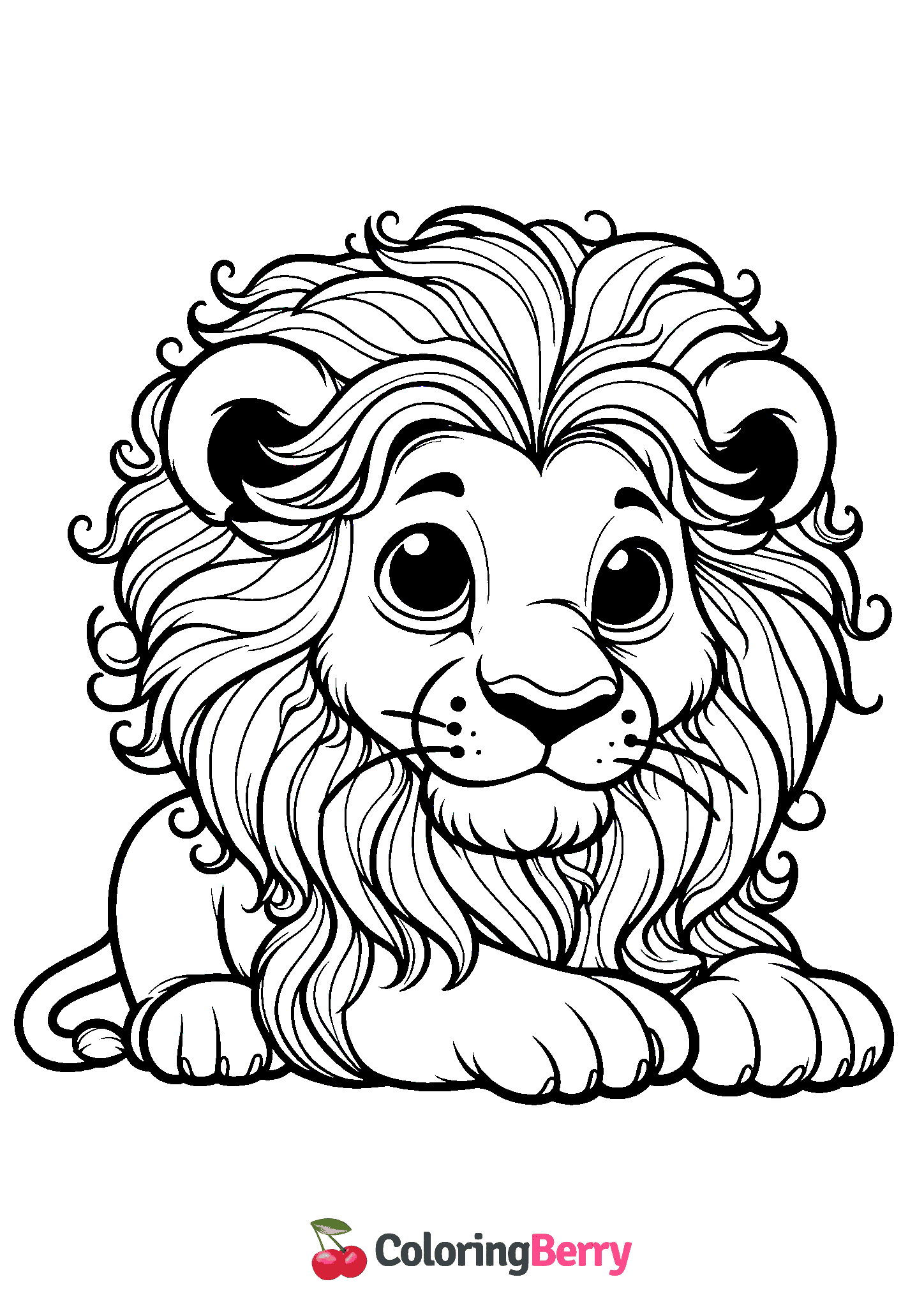 Cartoon Lion
