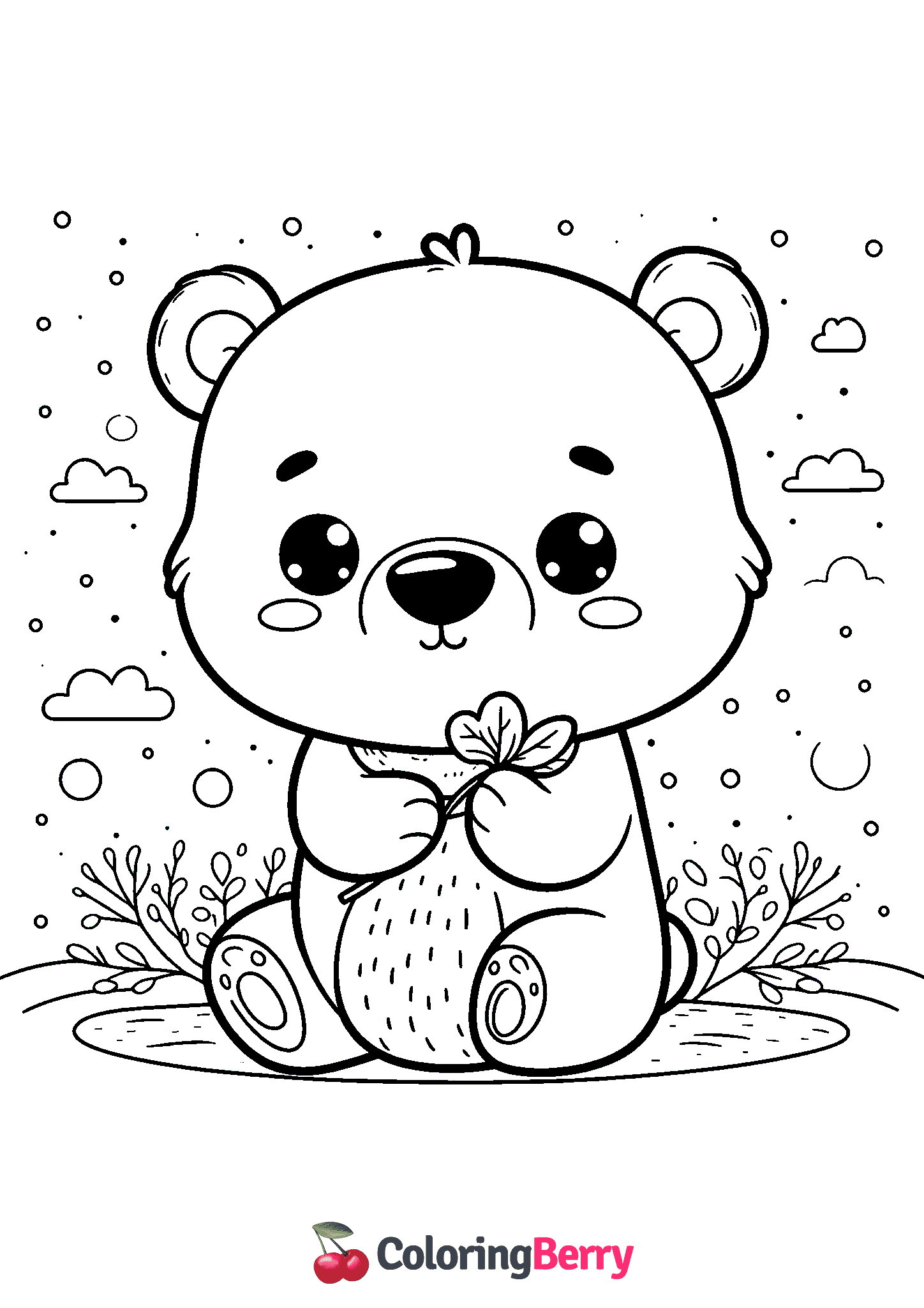 Cartoon Polar Bear