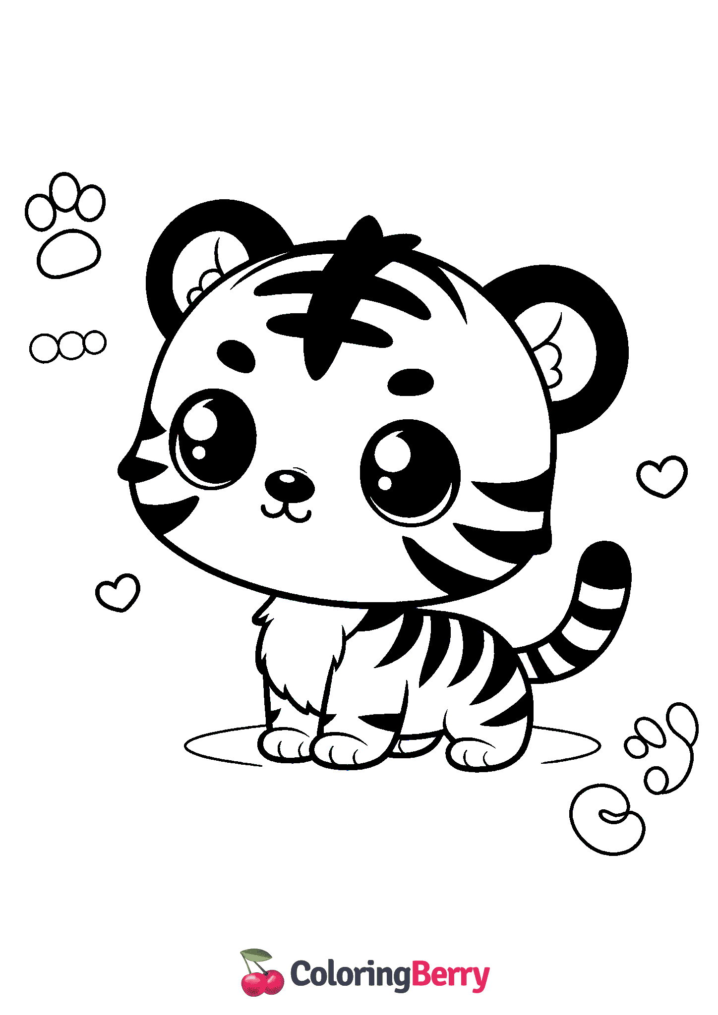 Cartoon Tiger