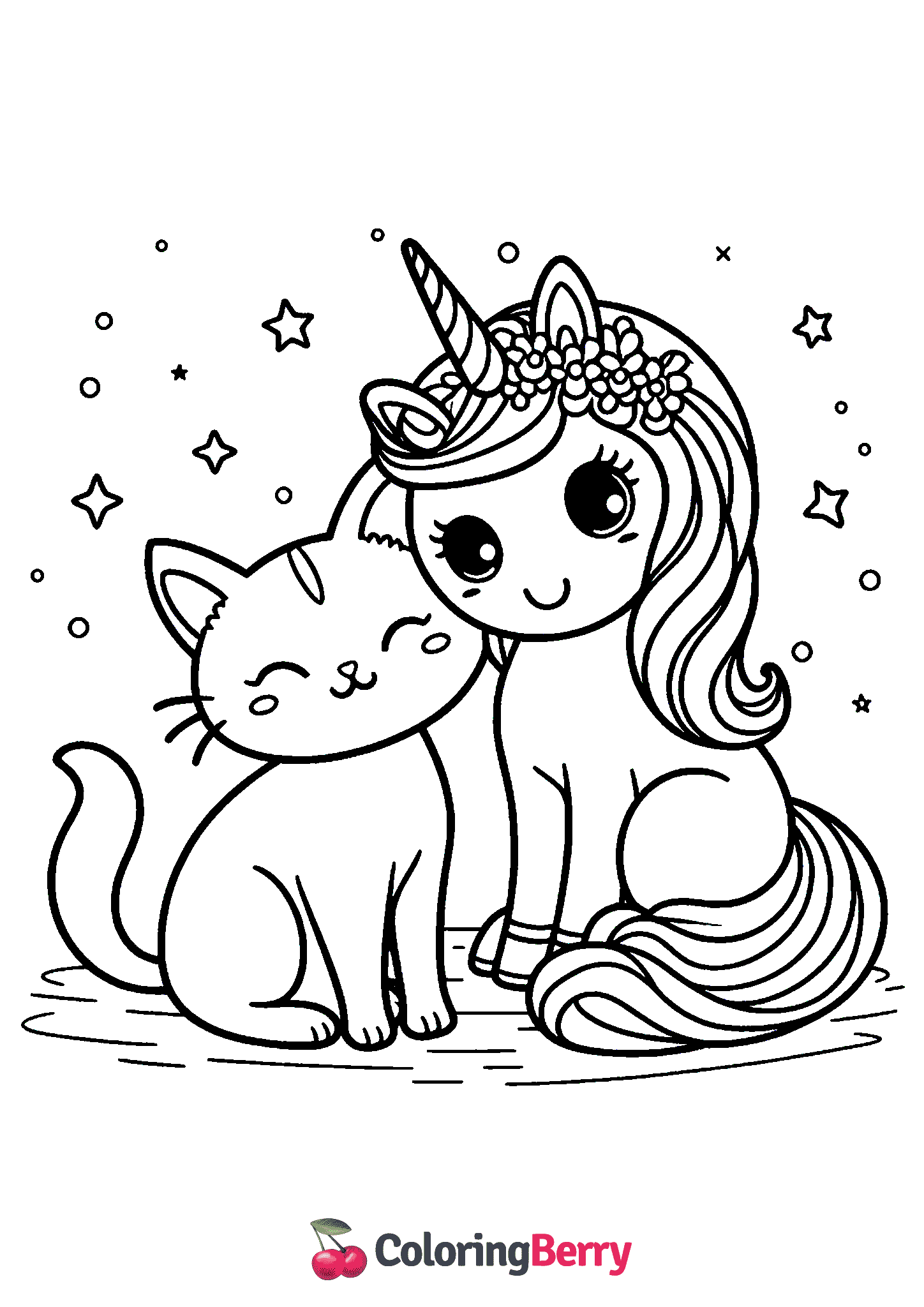 Cat and Unicorn