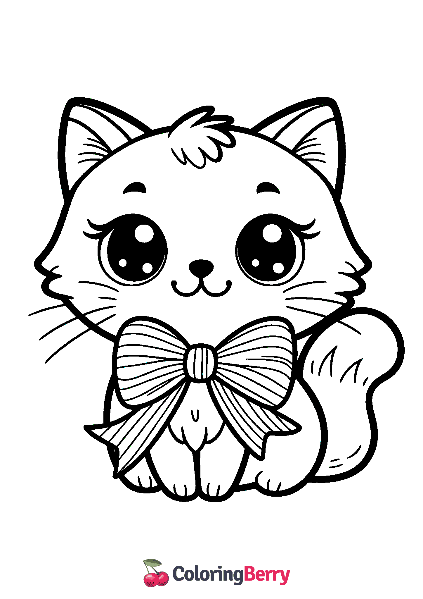 Cat with Bow