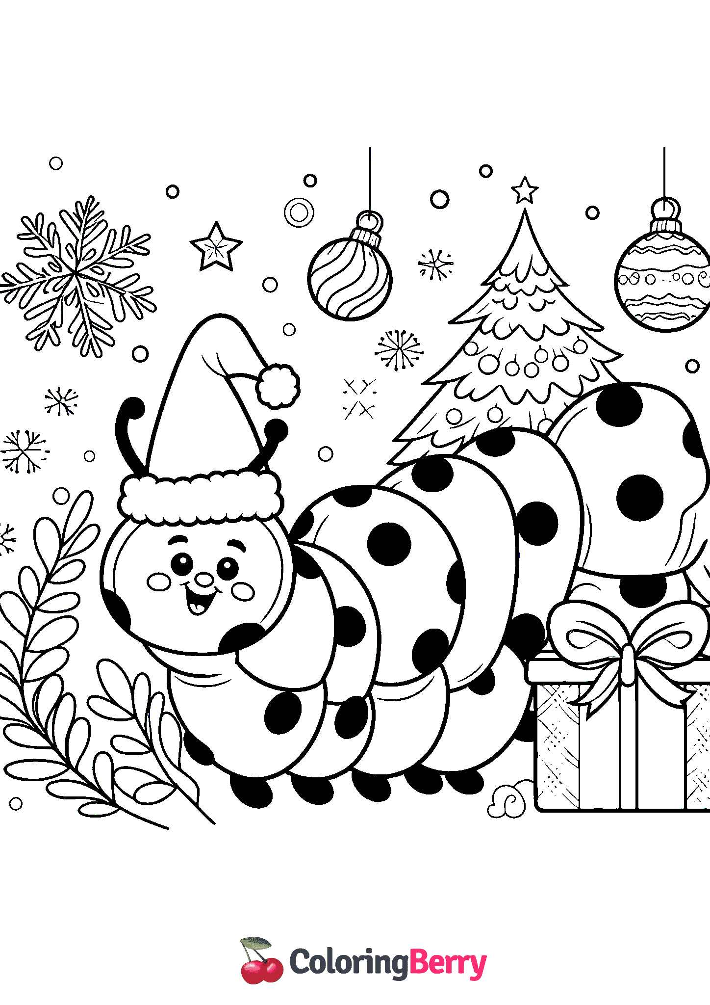 Christmas Caterpillar