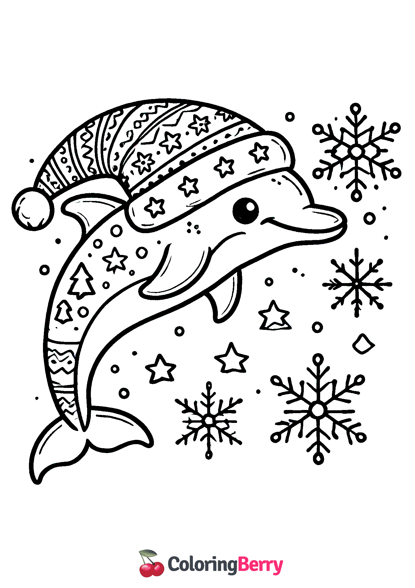 Christmas Dolphin