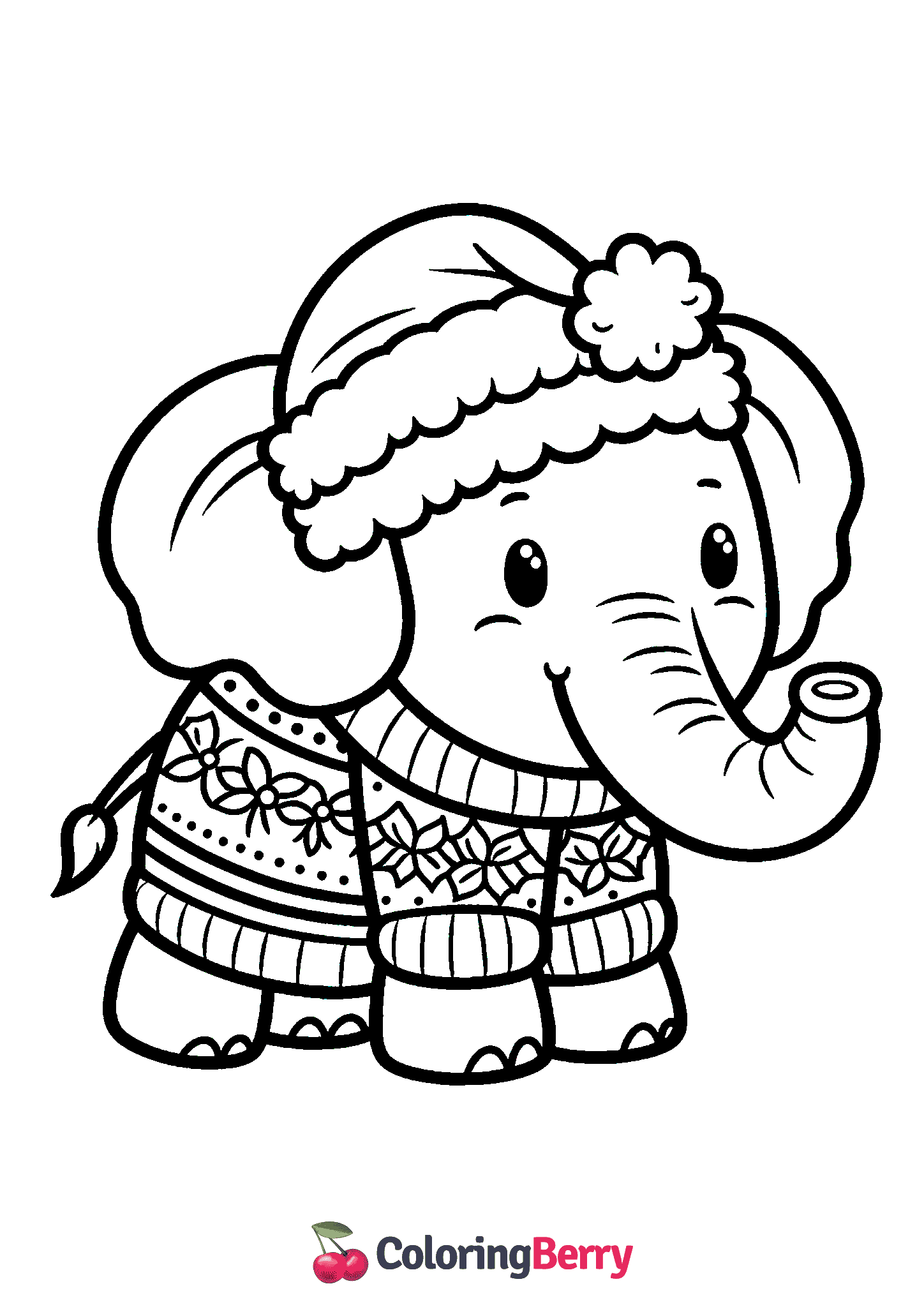 Christmas Elephant