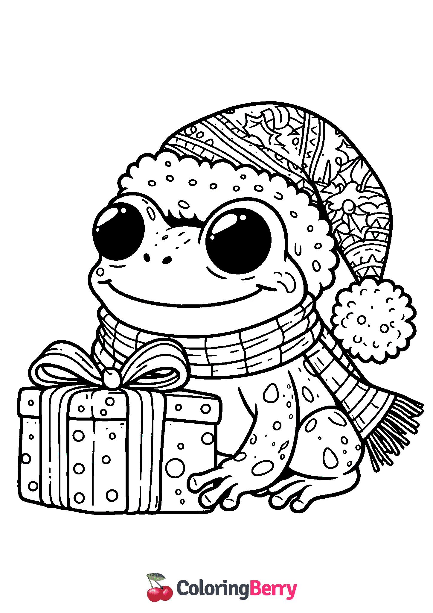 Christmas Frog
